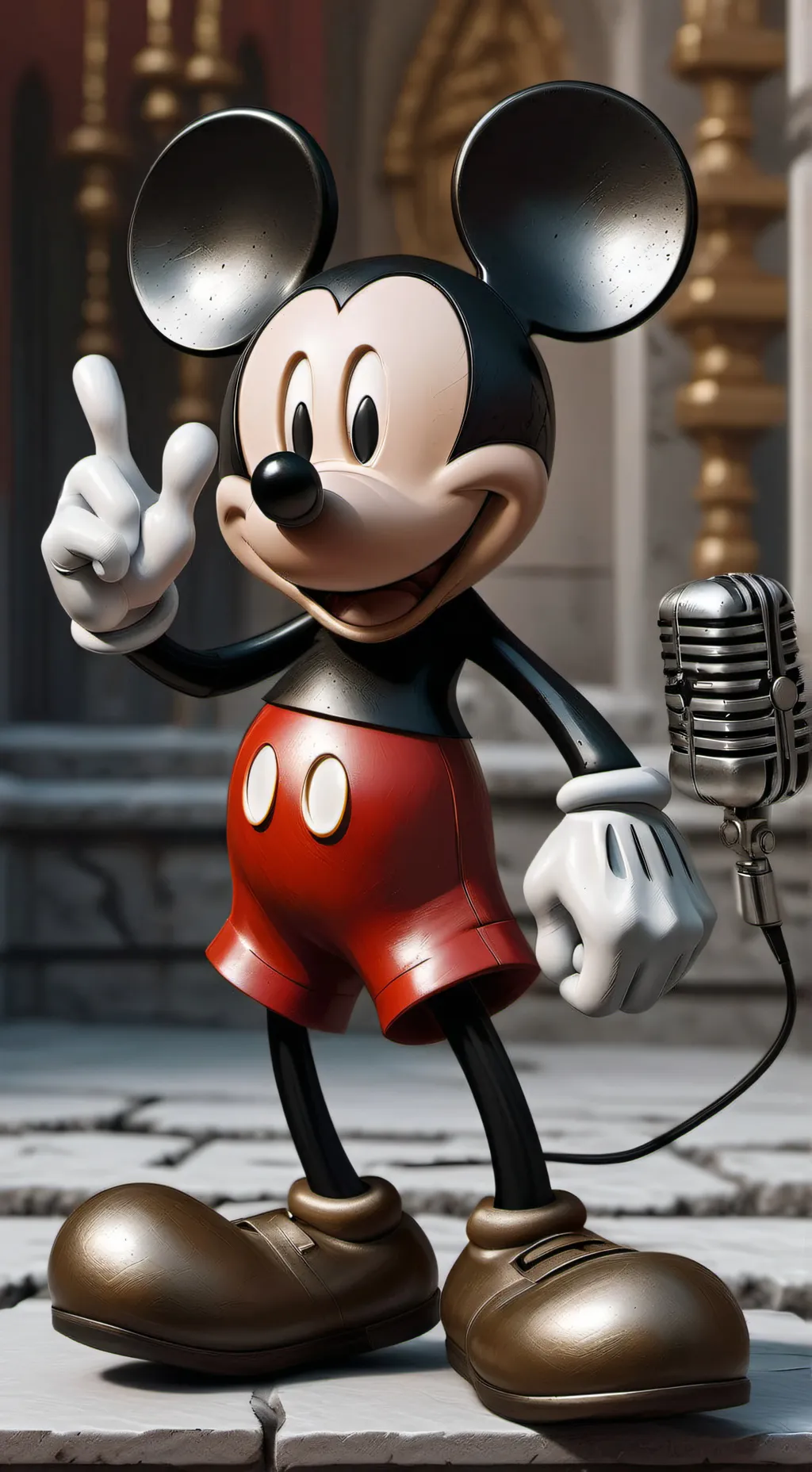 ai character: Markus Mouse background