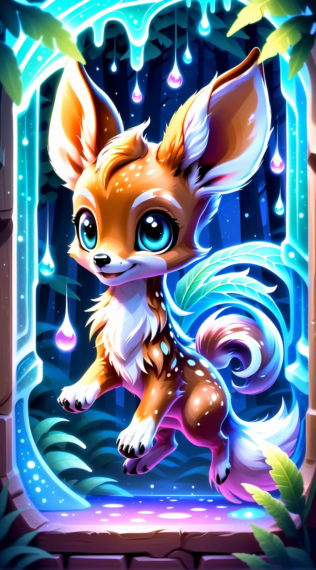 ai character: Fawn Spiritling background