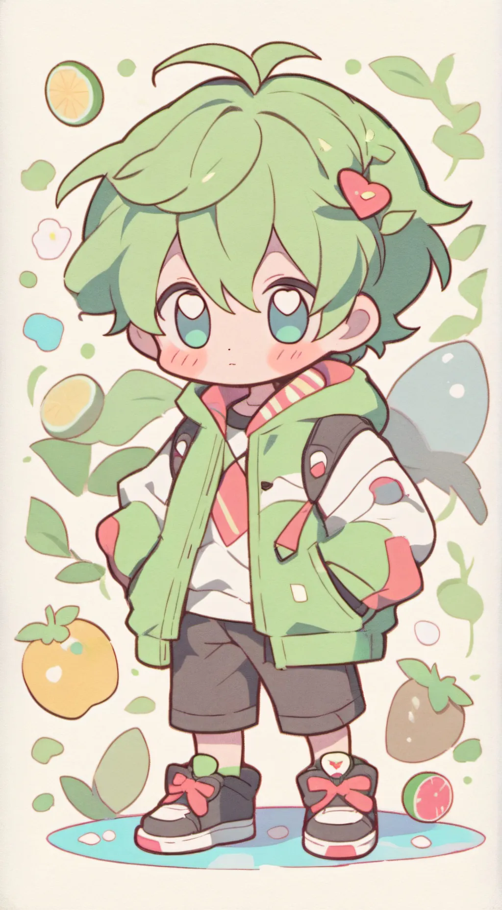 ai character: Bakudeku background