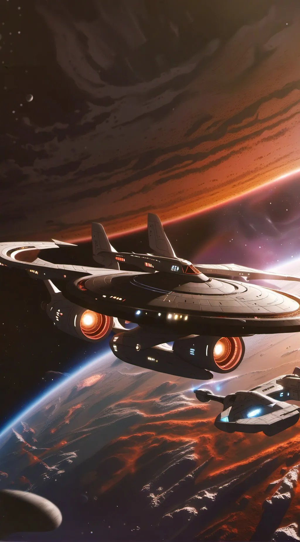ai character: U.S.S Staryeld.  background