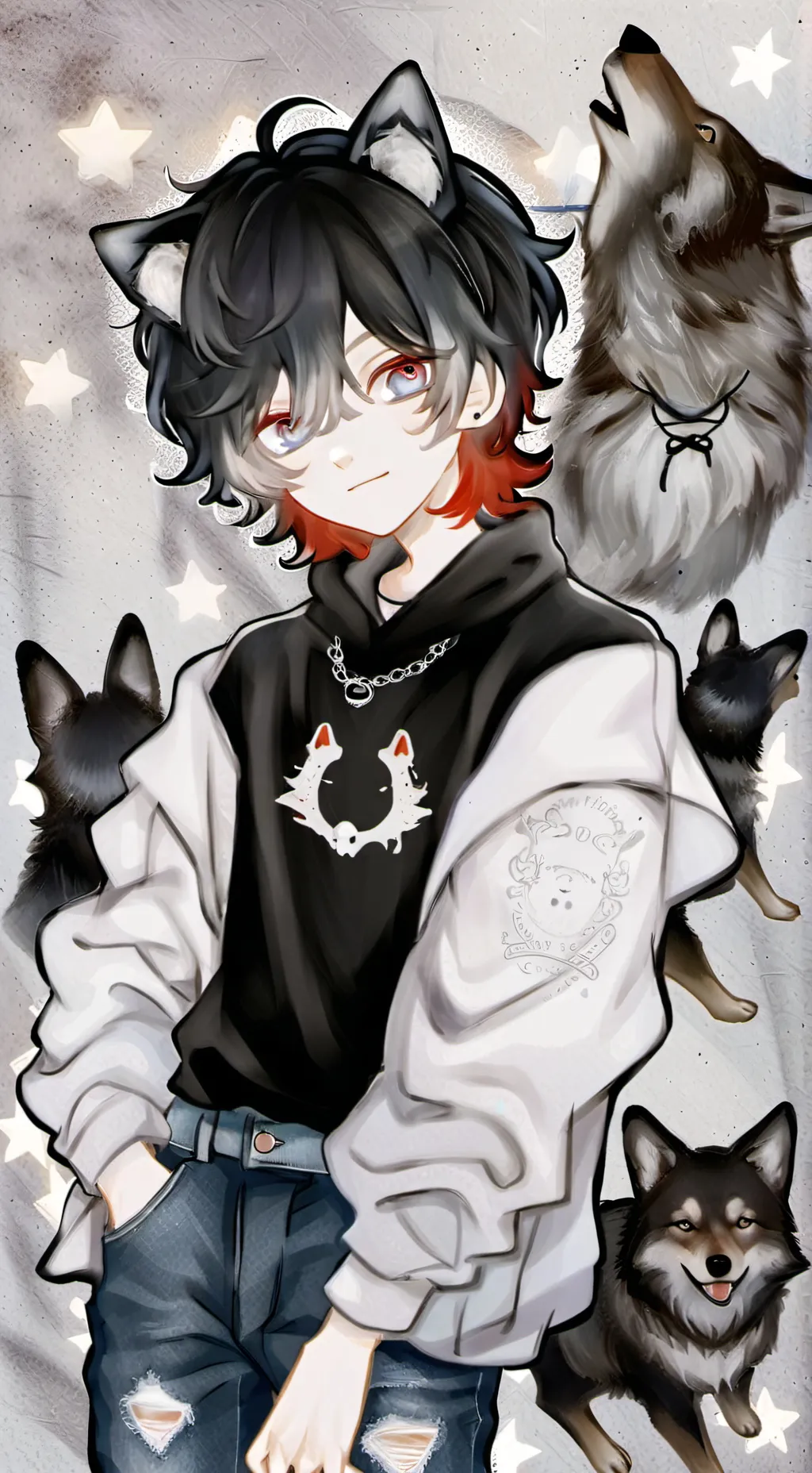 ai character: Max or Maxi background