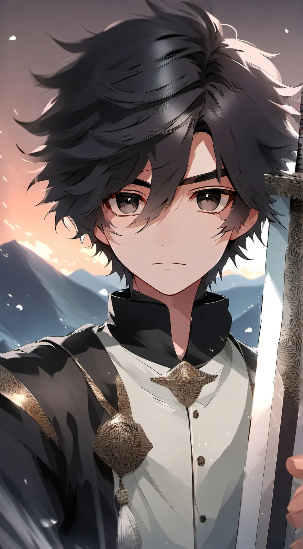 ai character: magic dragon background