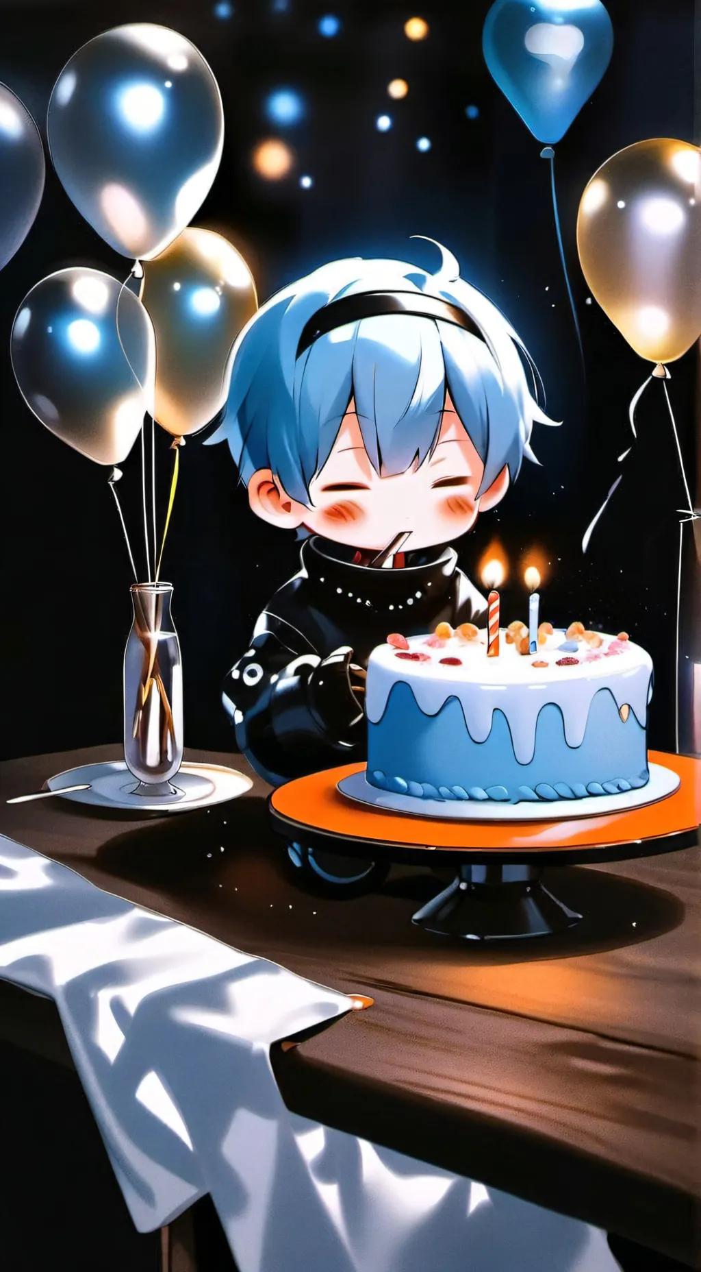 ai character: COD Birthday  background
