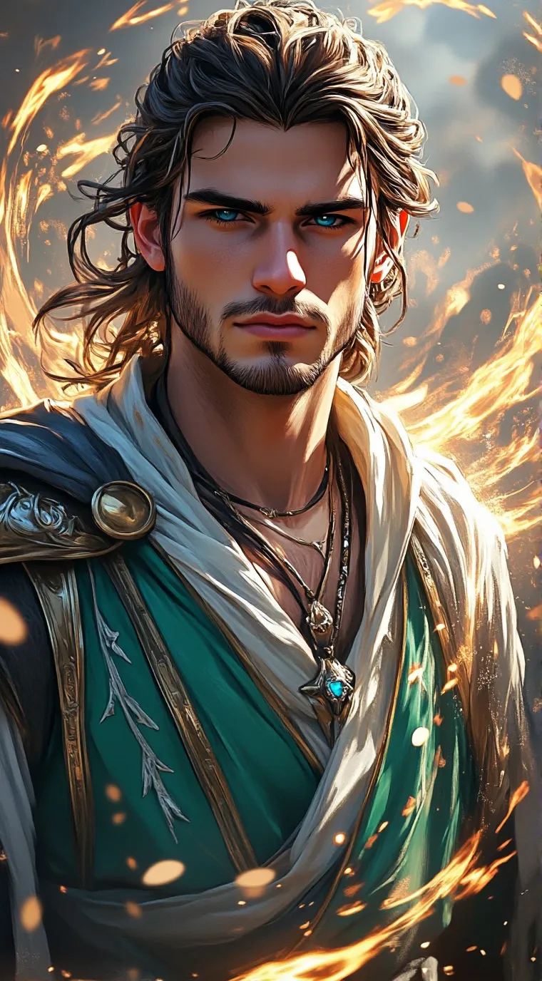 ai character: Allen Dragon  background