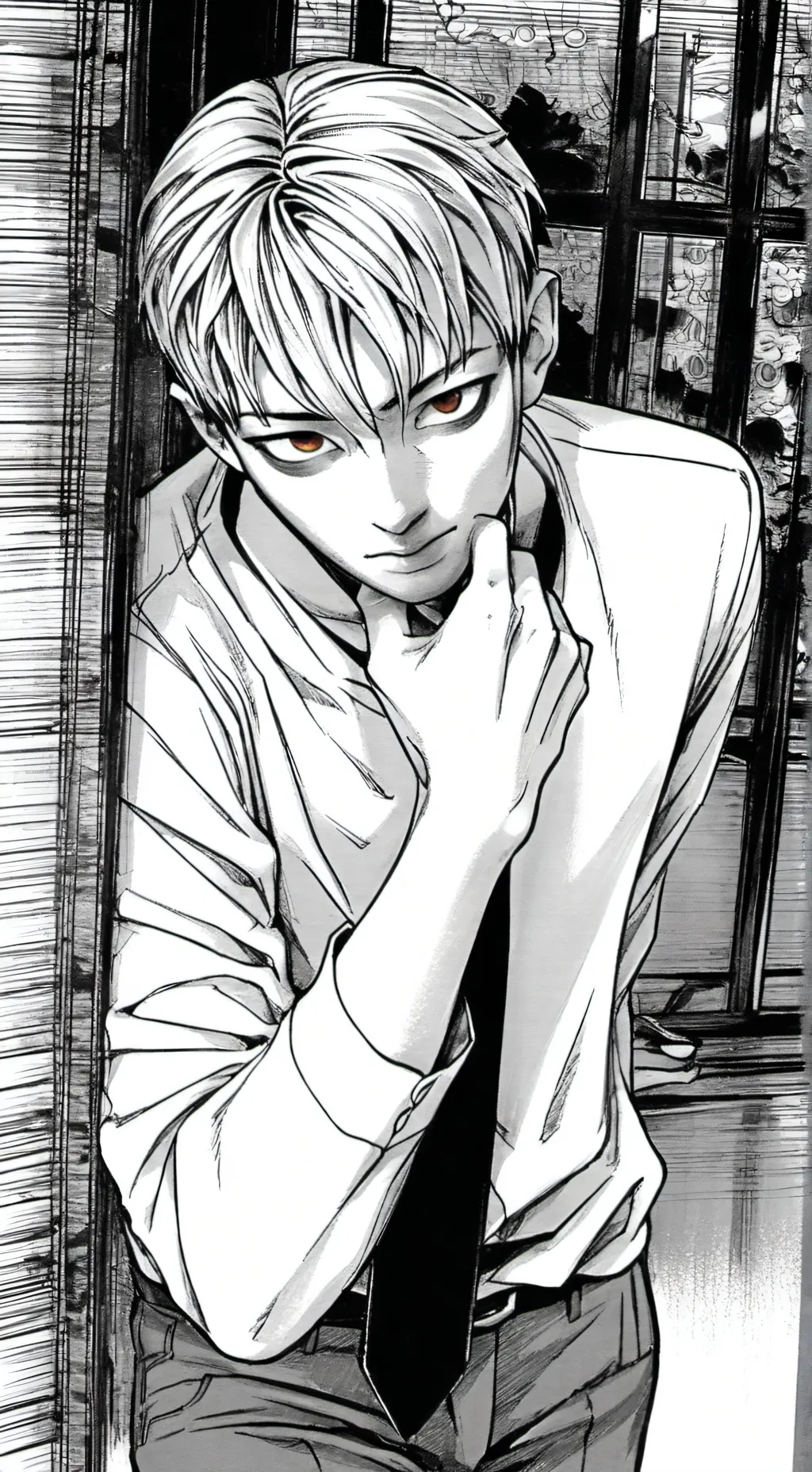 ai character: Kenji background