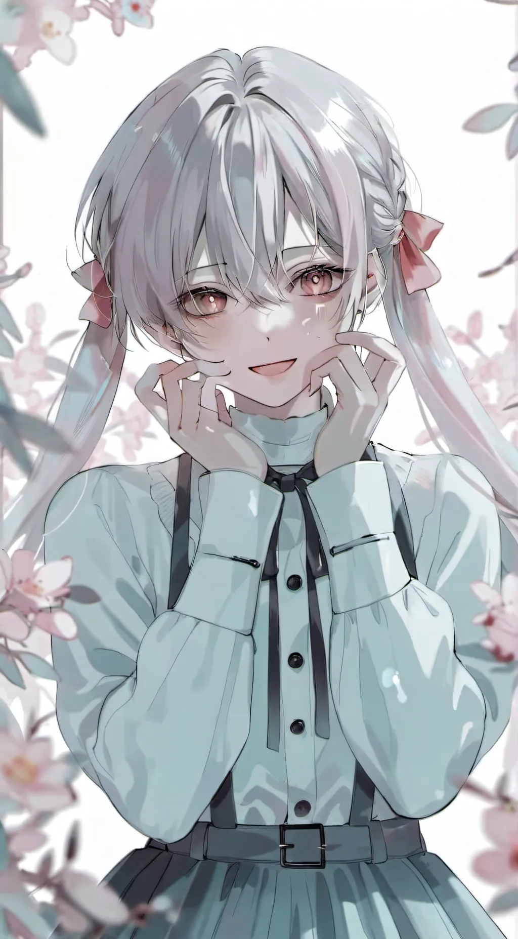 ai character: Ashley  background