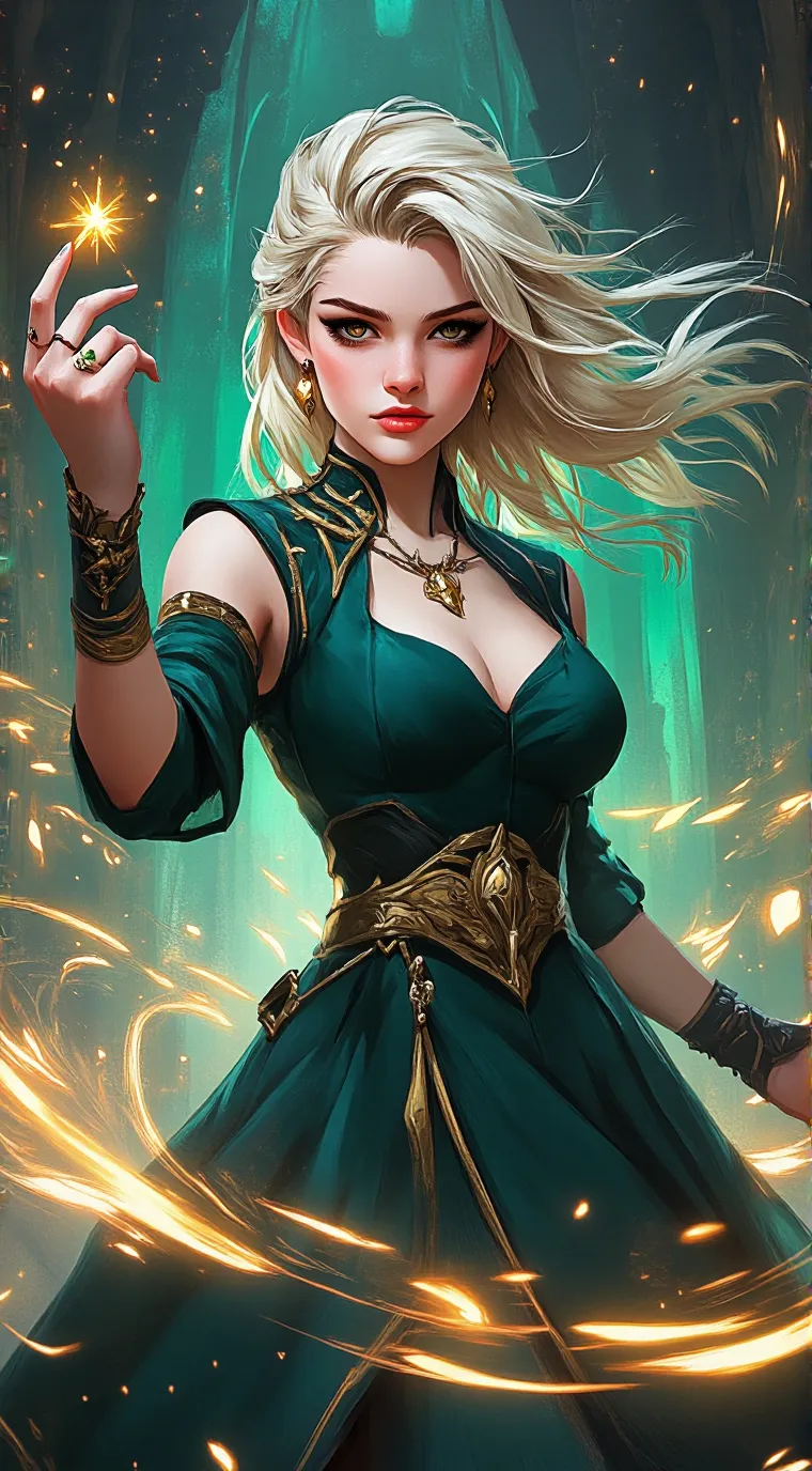 ai character: Sassy evie background