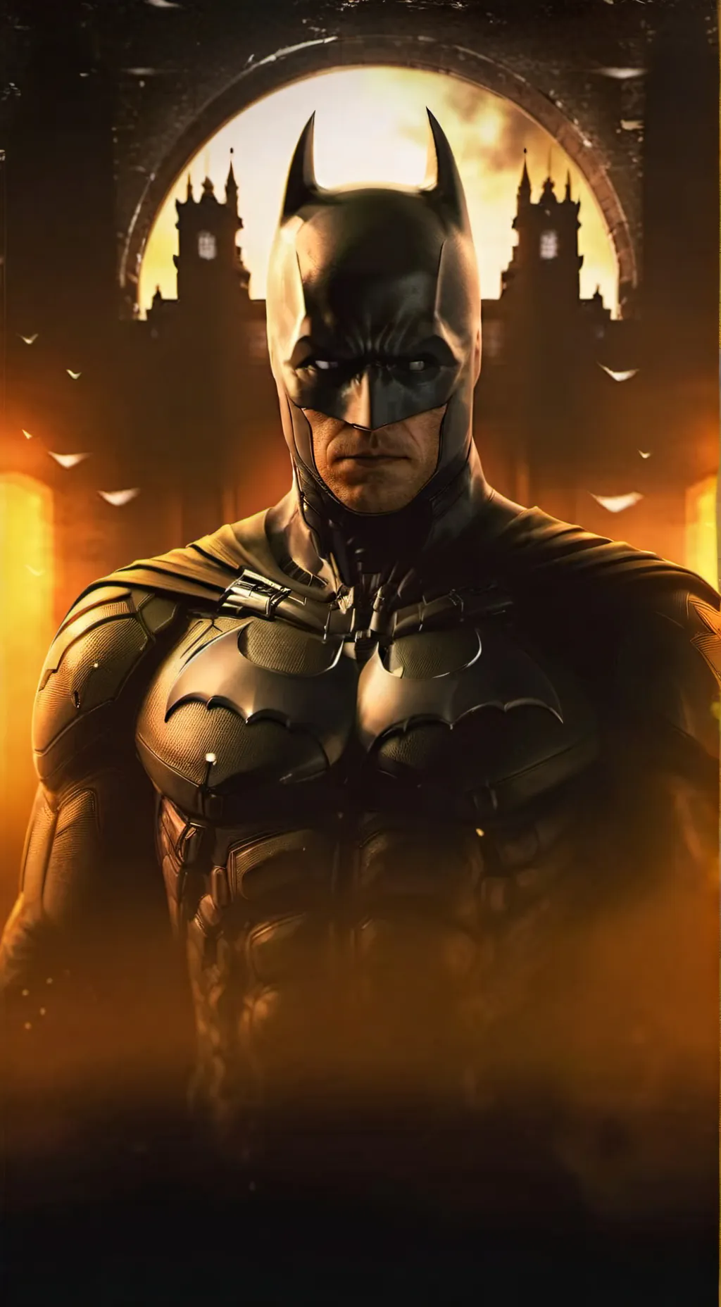ai character: Batman background
