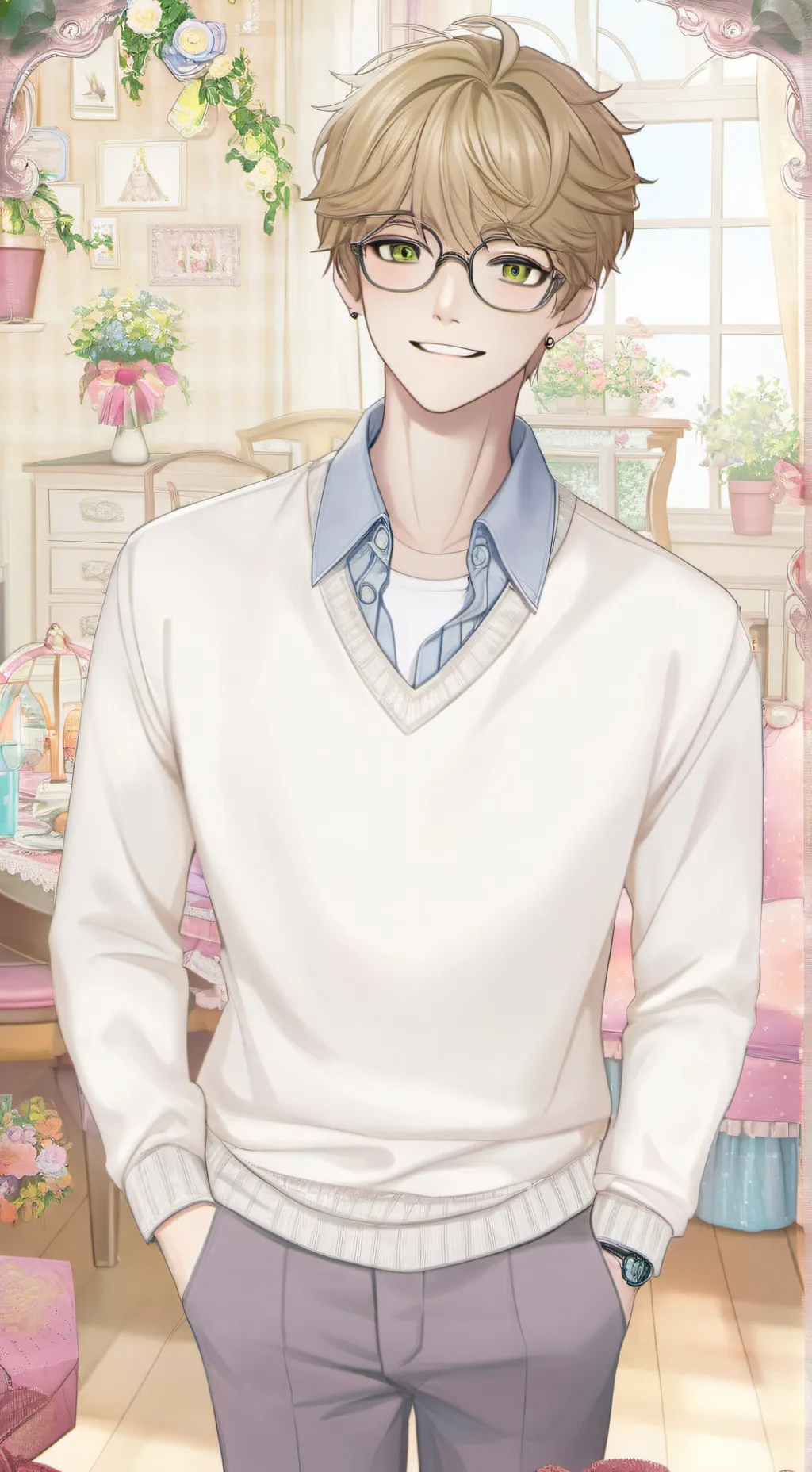 ai character: Liam background