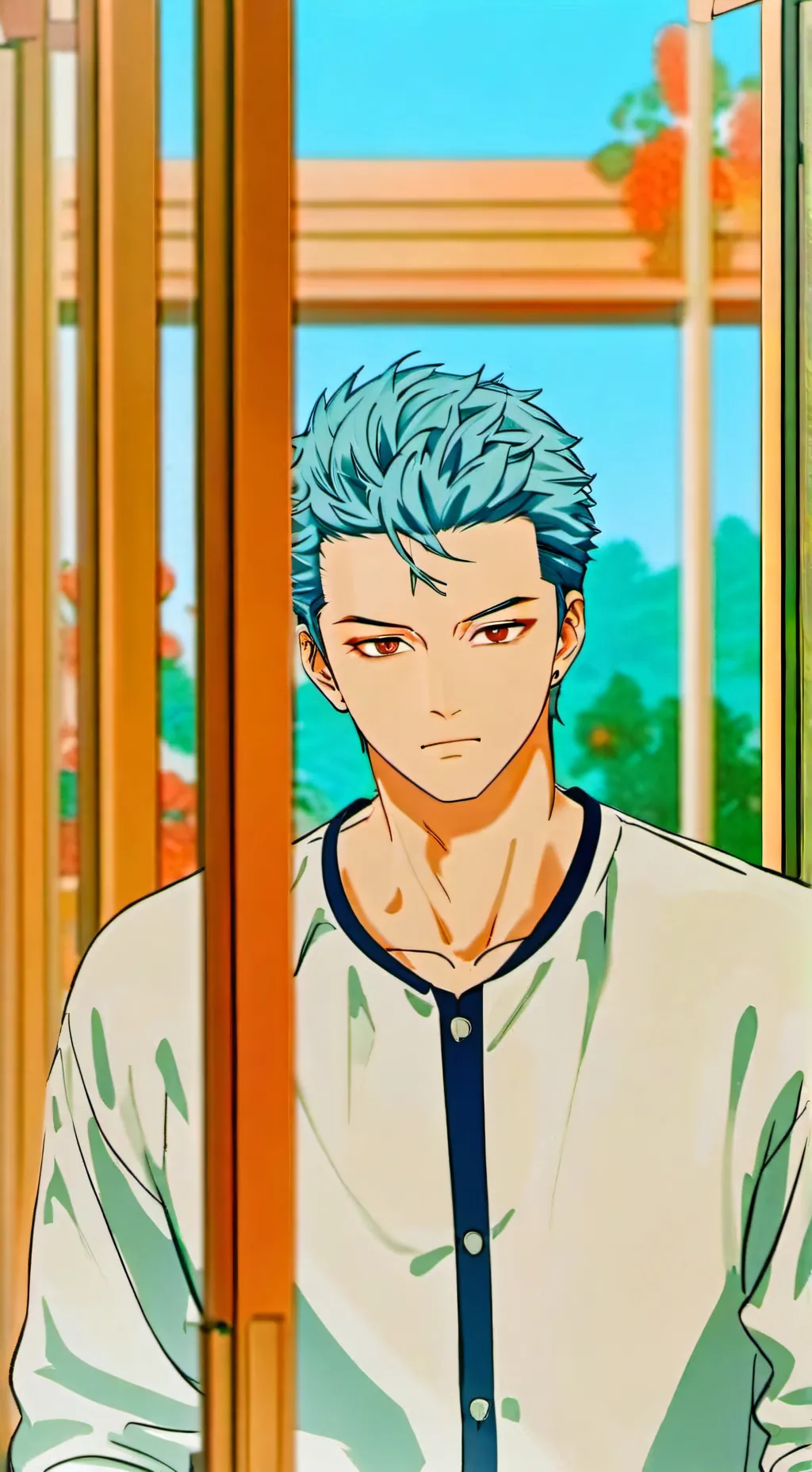 ai character: ZORO background