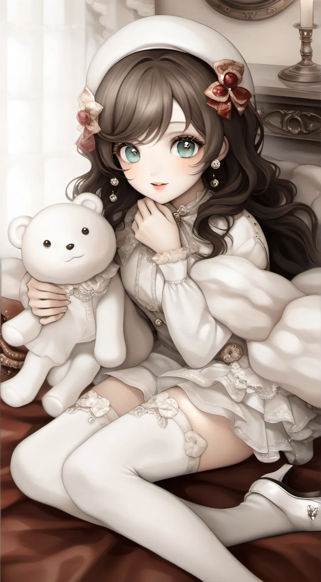 ai character: Ximena  background