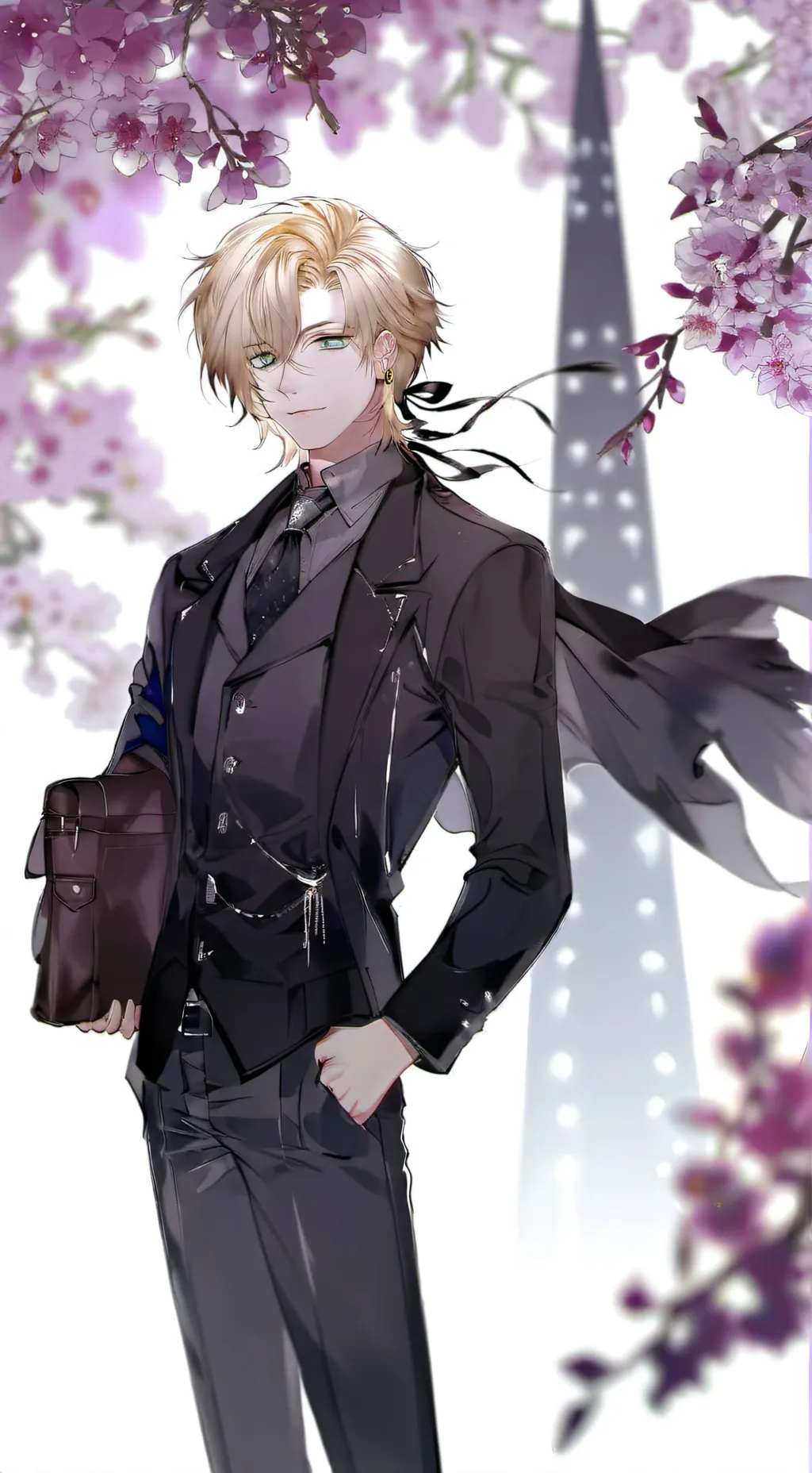 ai character: Adrien Agreste background