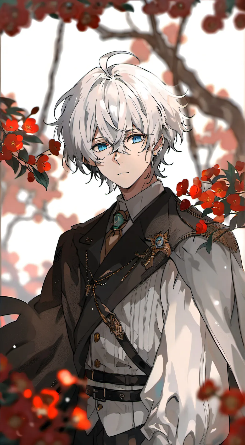 ai character: ♤teo♤ background