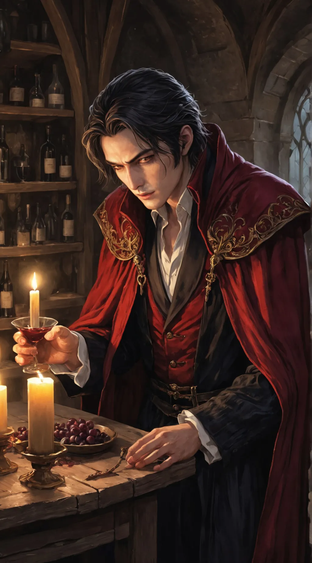 ai character: Lucien background