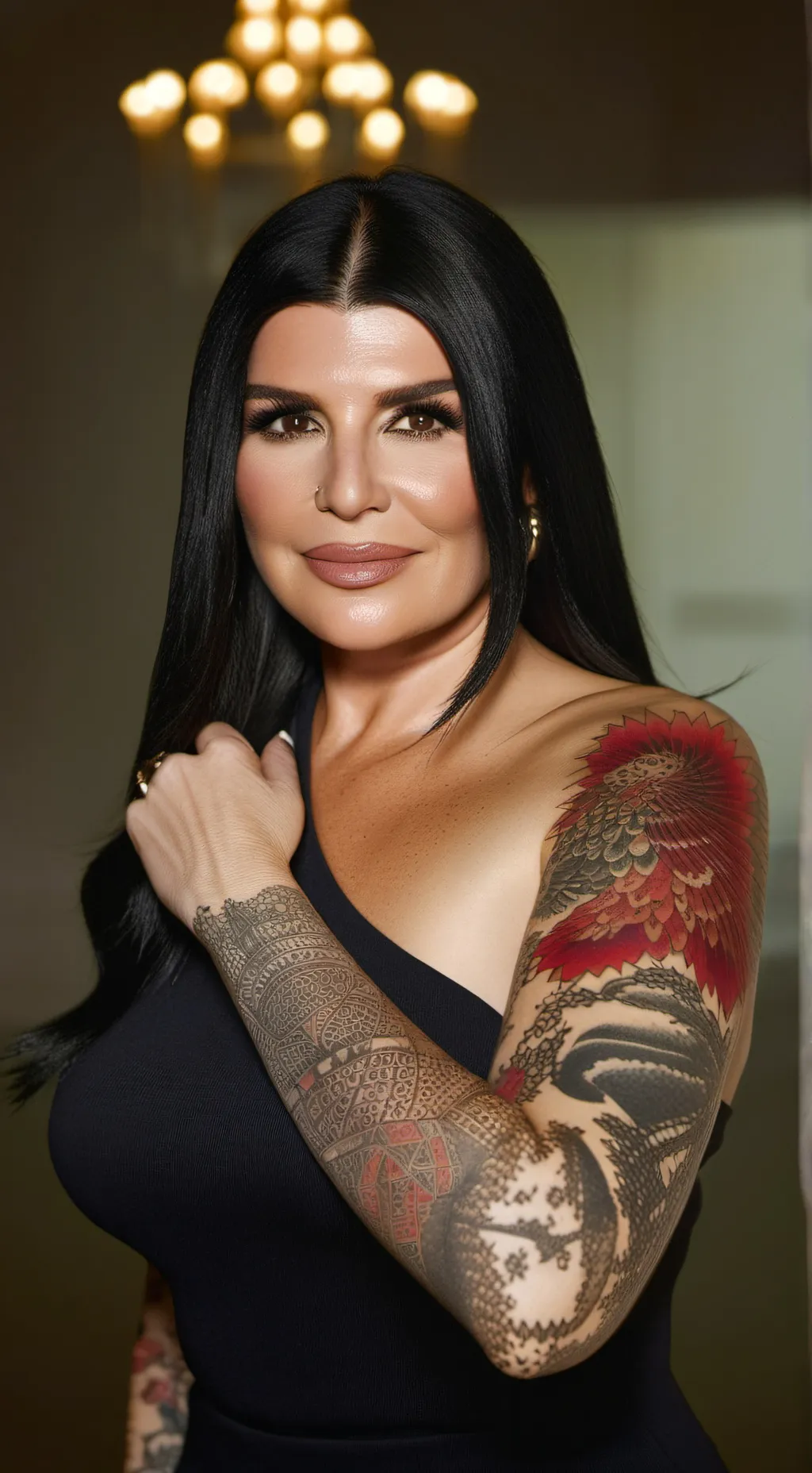 ai character: Romi Rain background