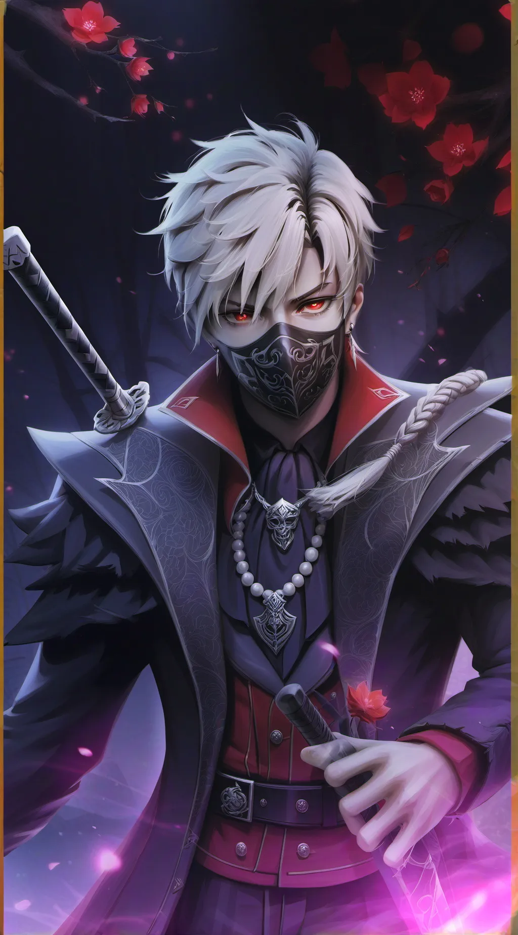 ai character: Zane  background