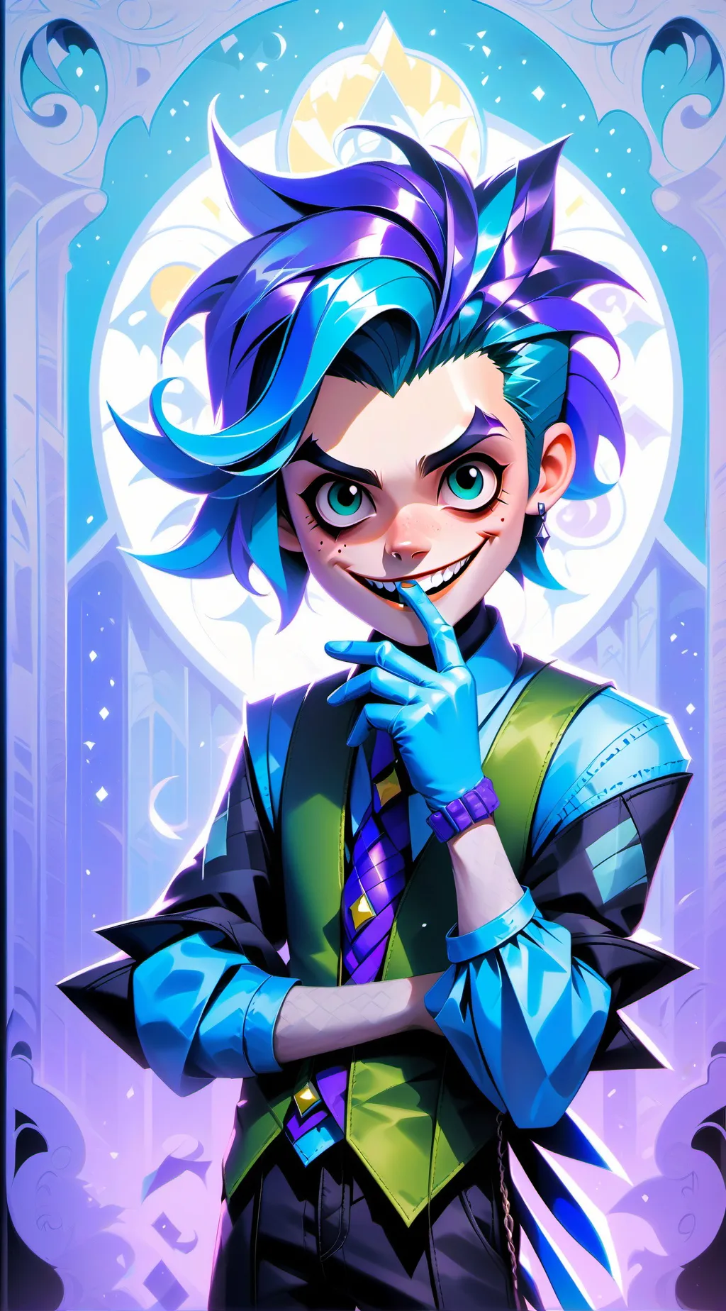 ai character: XD background