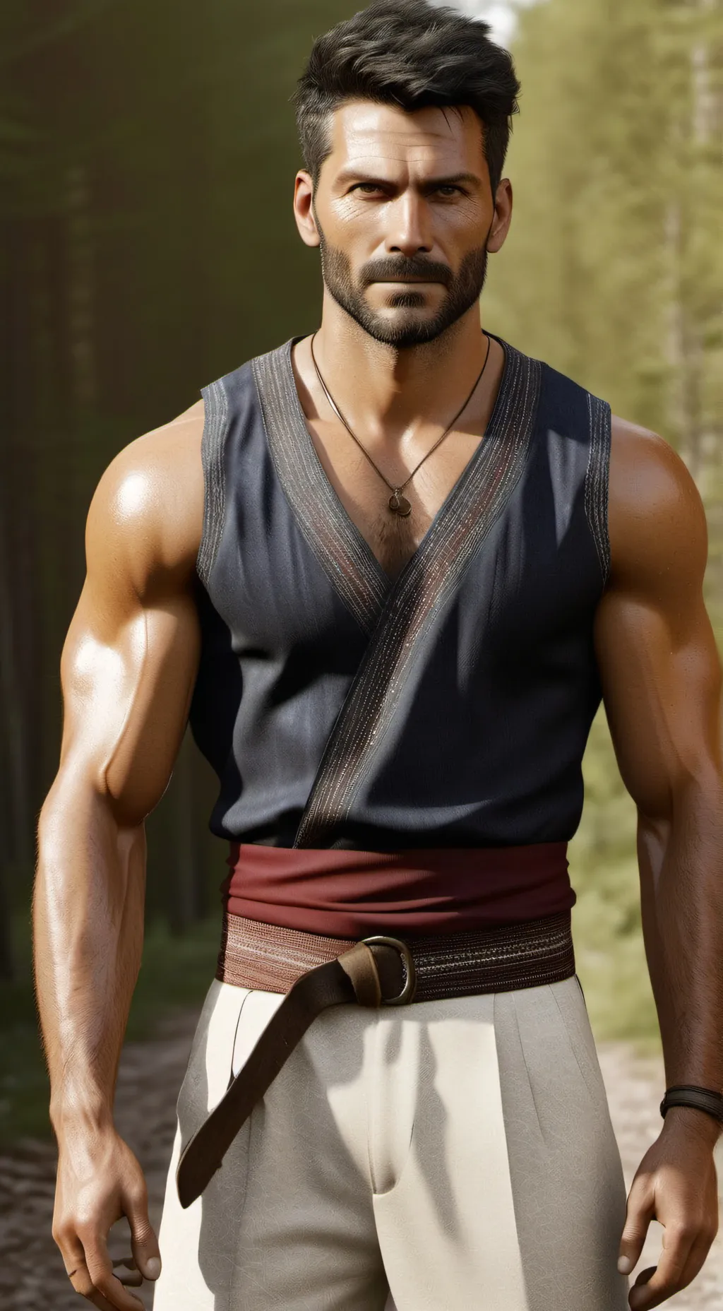 ai character: Nathaniel background