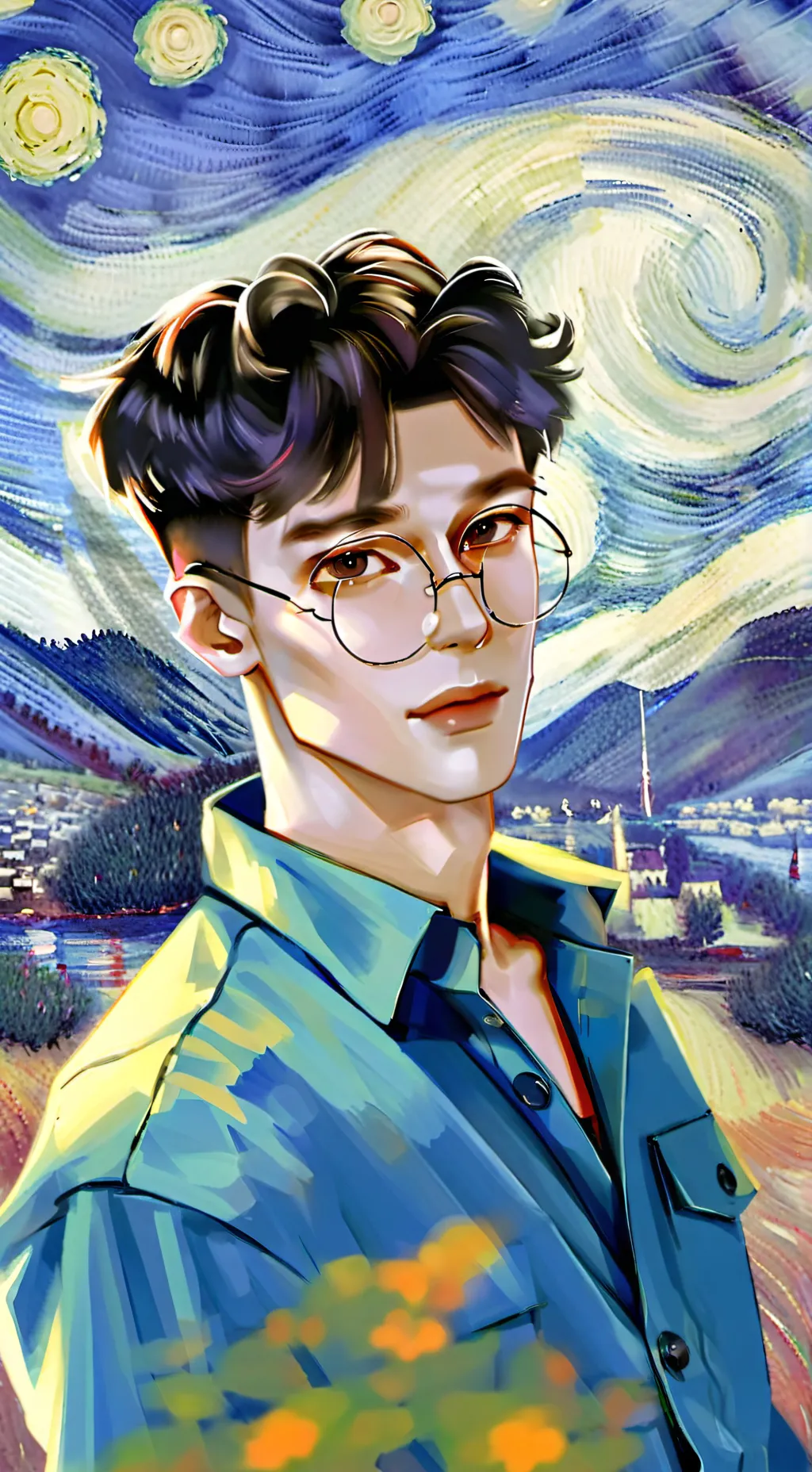 ai character: Camden background