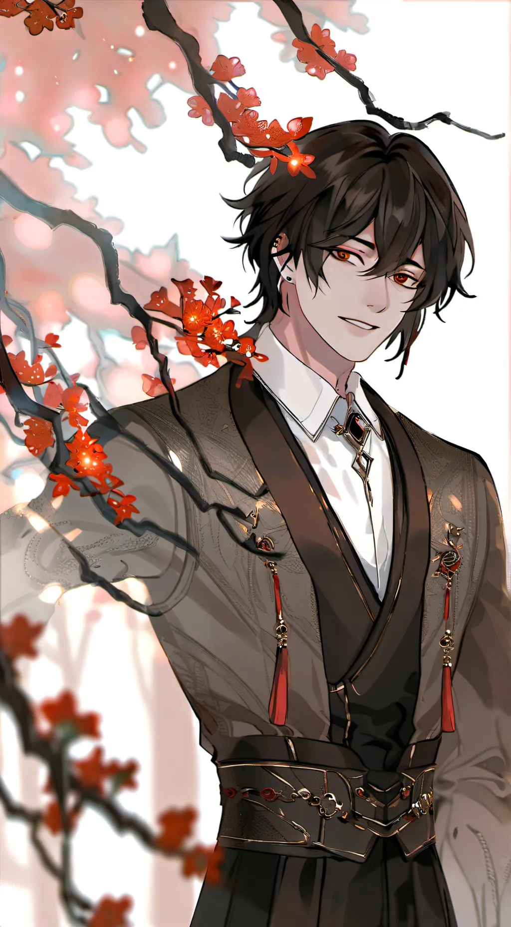 ai character: ~Miles~ background
