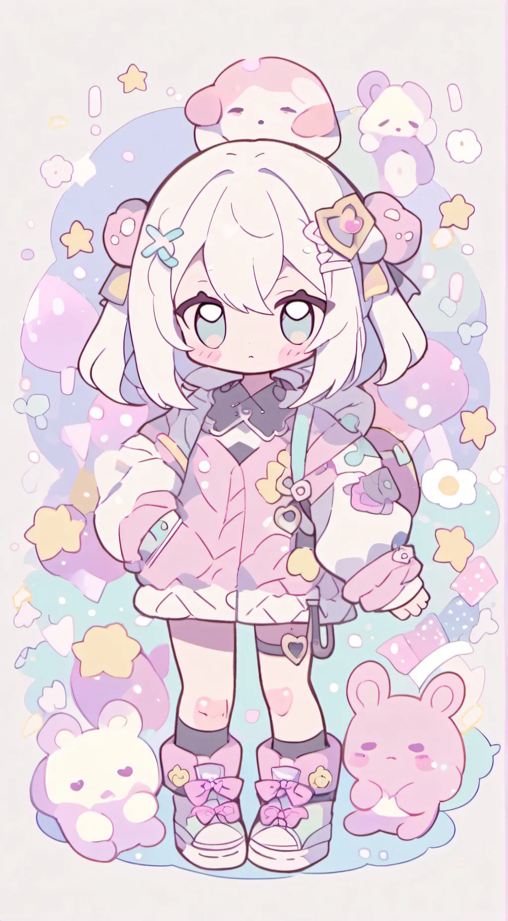 ai character: Sprunki furious background