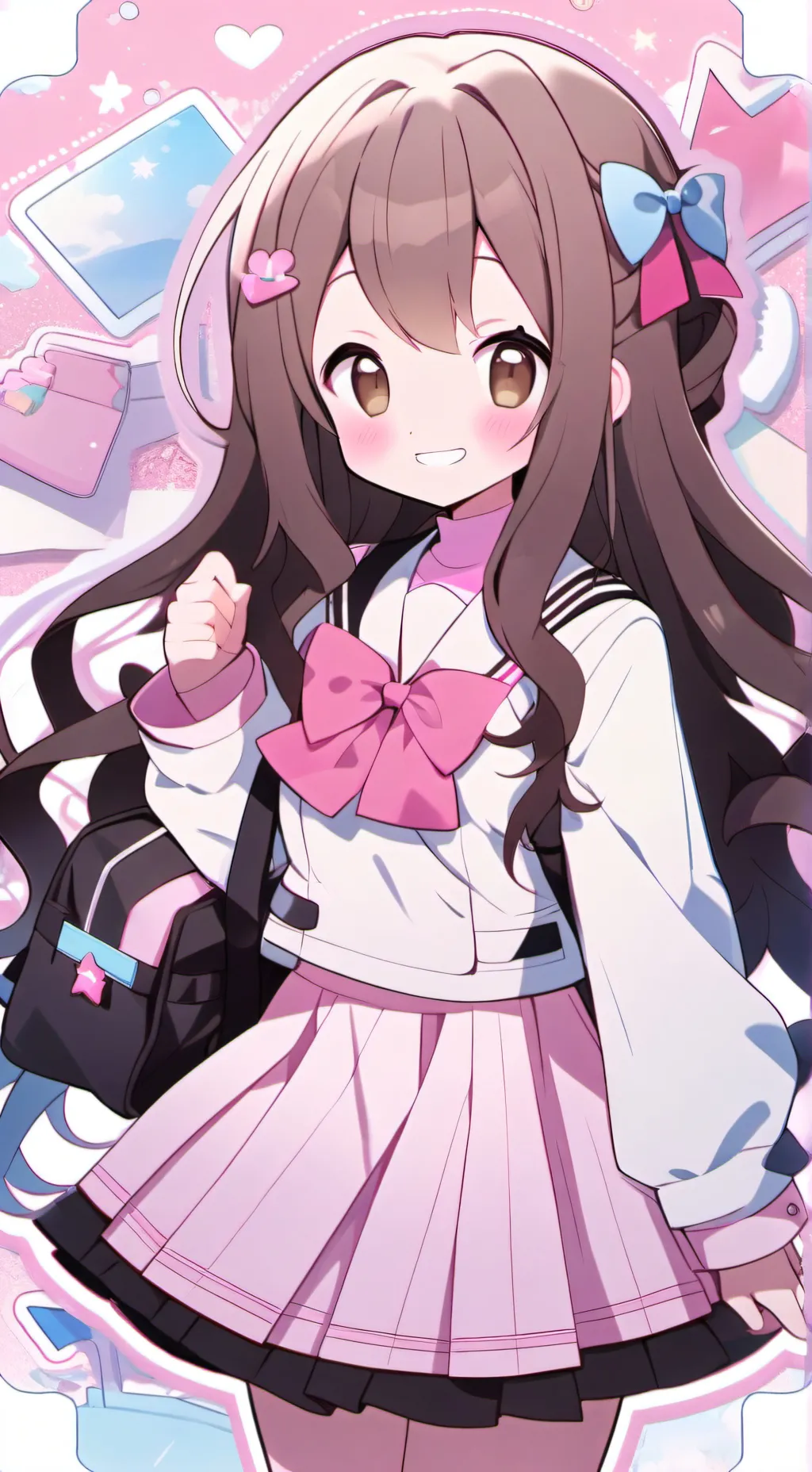 ai character: Jennifer  background
