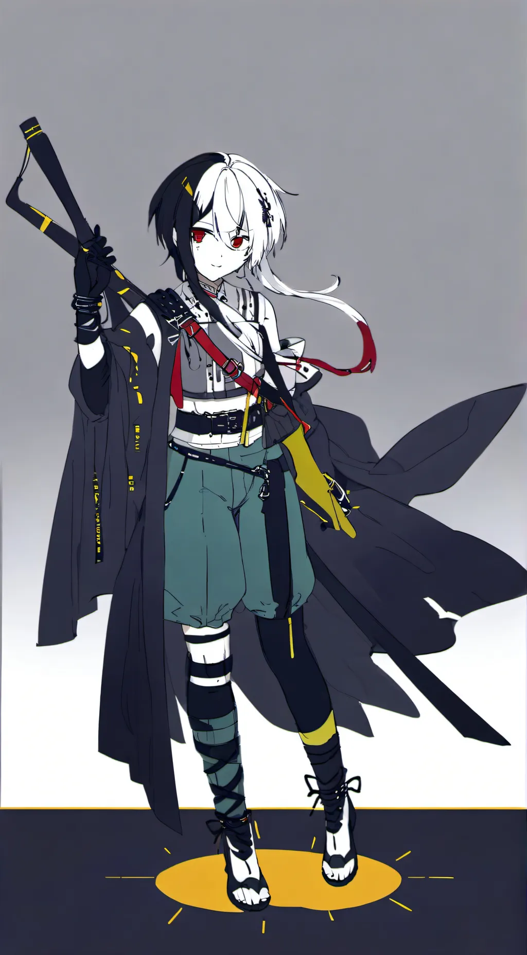 ai character: SMCxPVC background