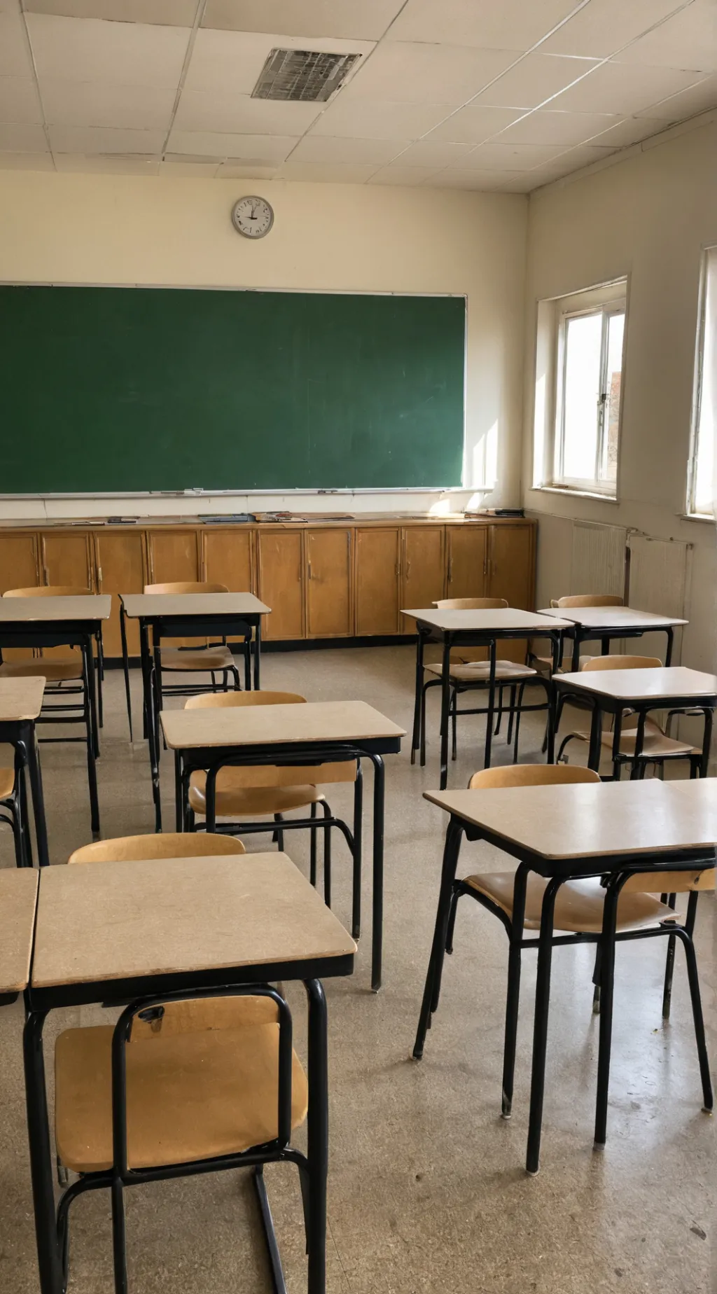 ai character: School background