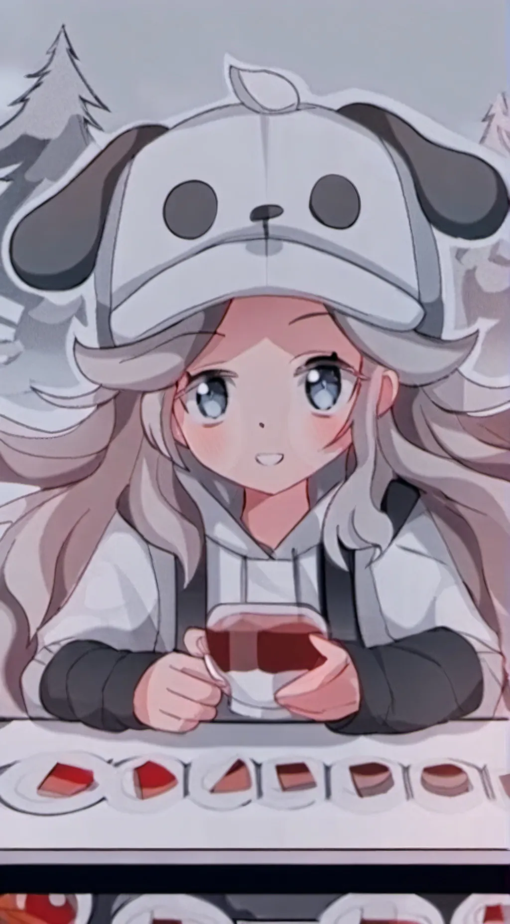 ai character: Kira  background