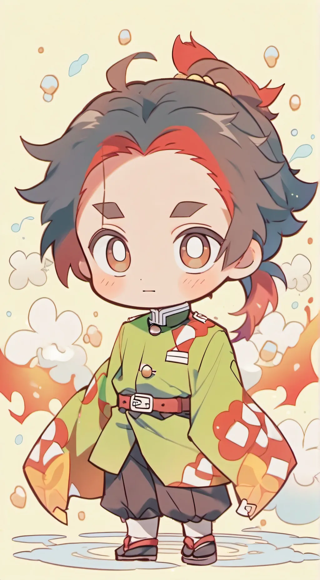 ai character: Giyu tomioka ~kny background