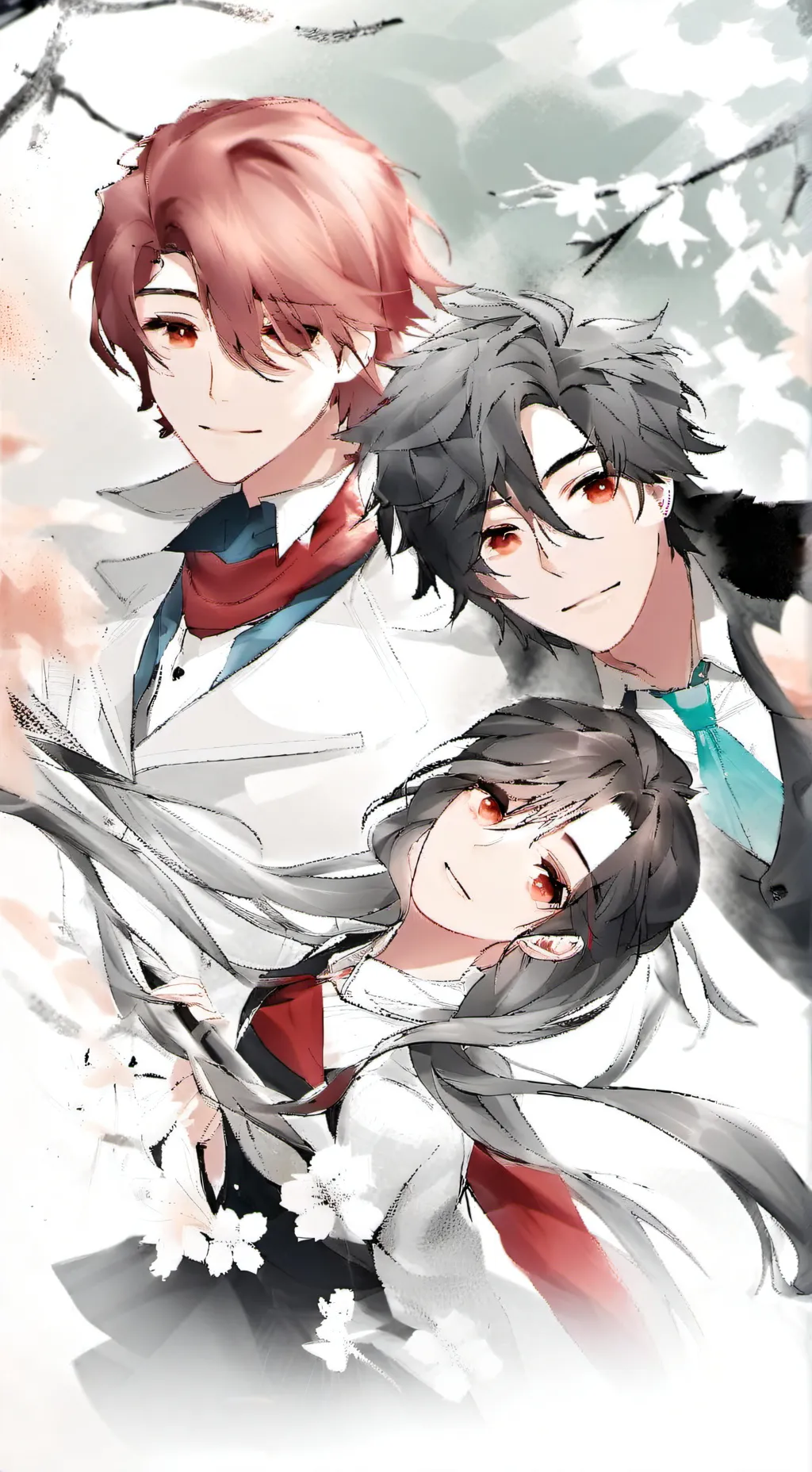 ai character: Brayan y alex background