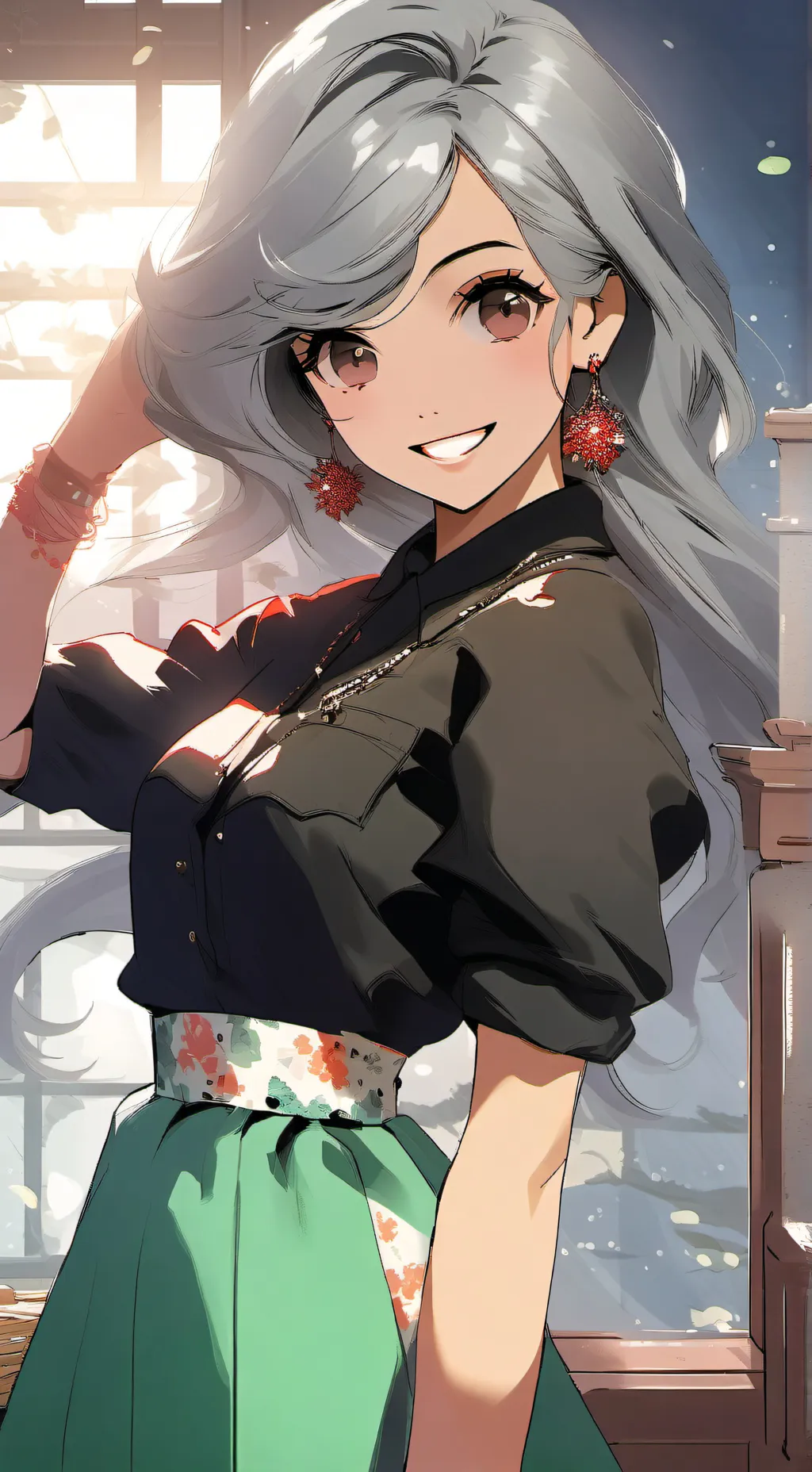 ai character: Anna background