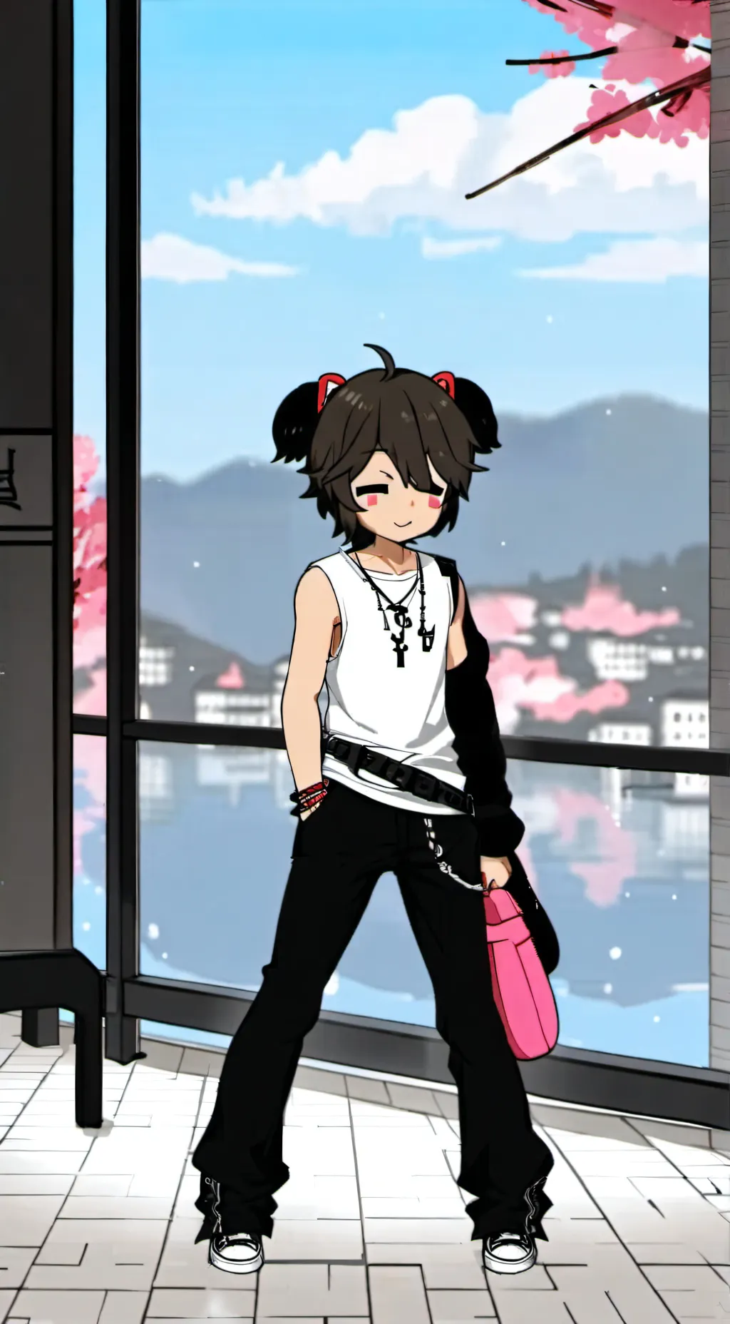 ai character: EMO PHASE background