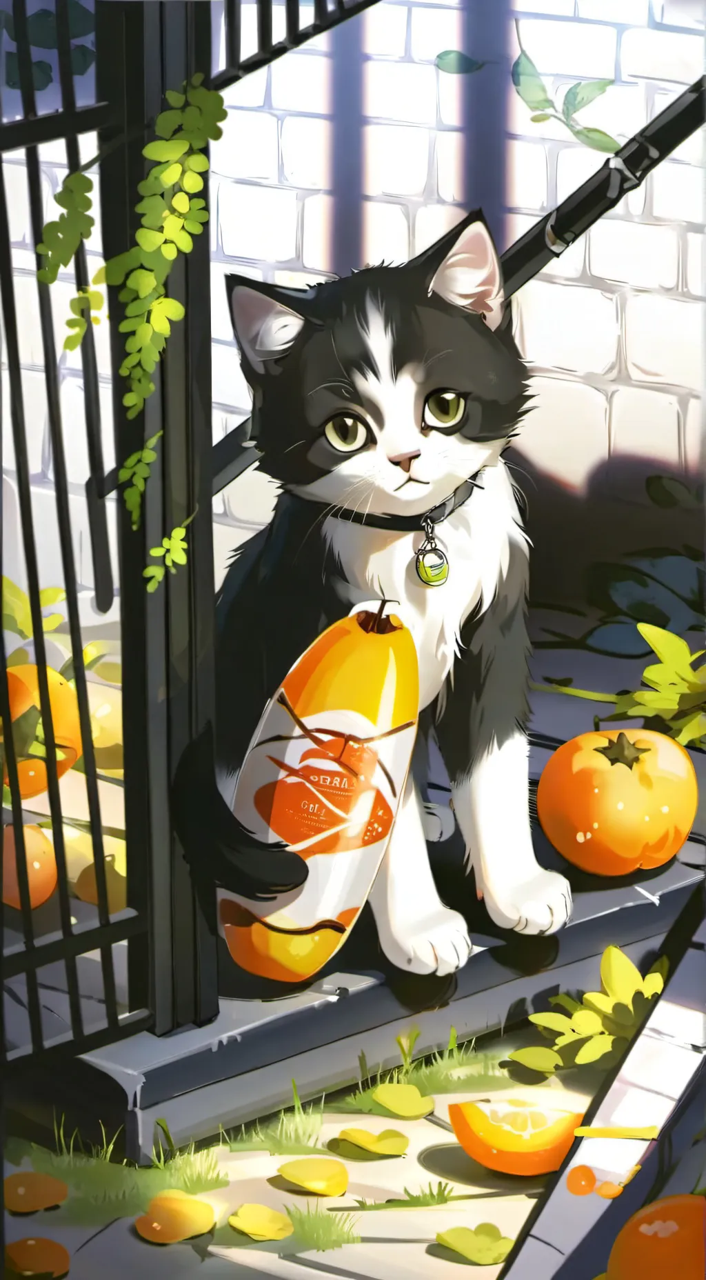 ai character: The kitten background