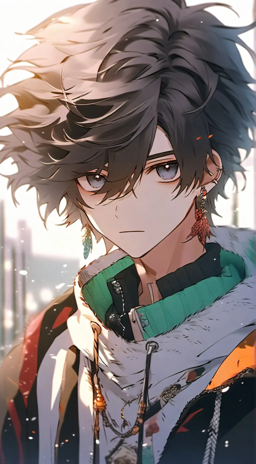 ai character: Lukas background