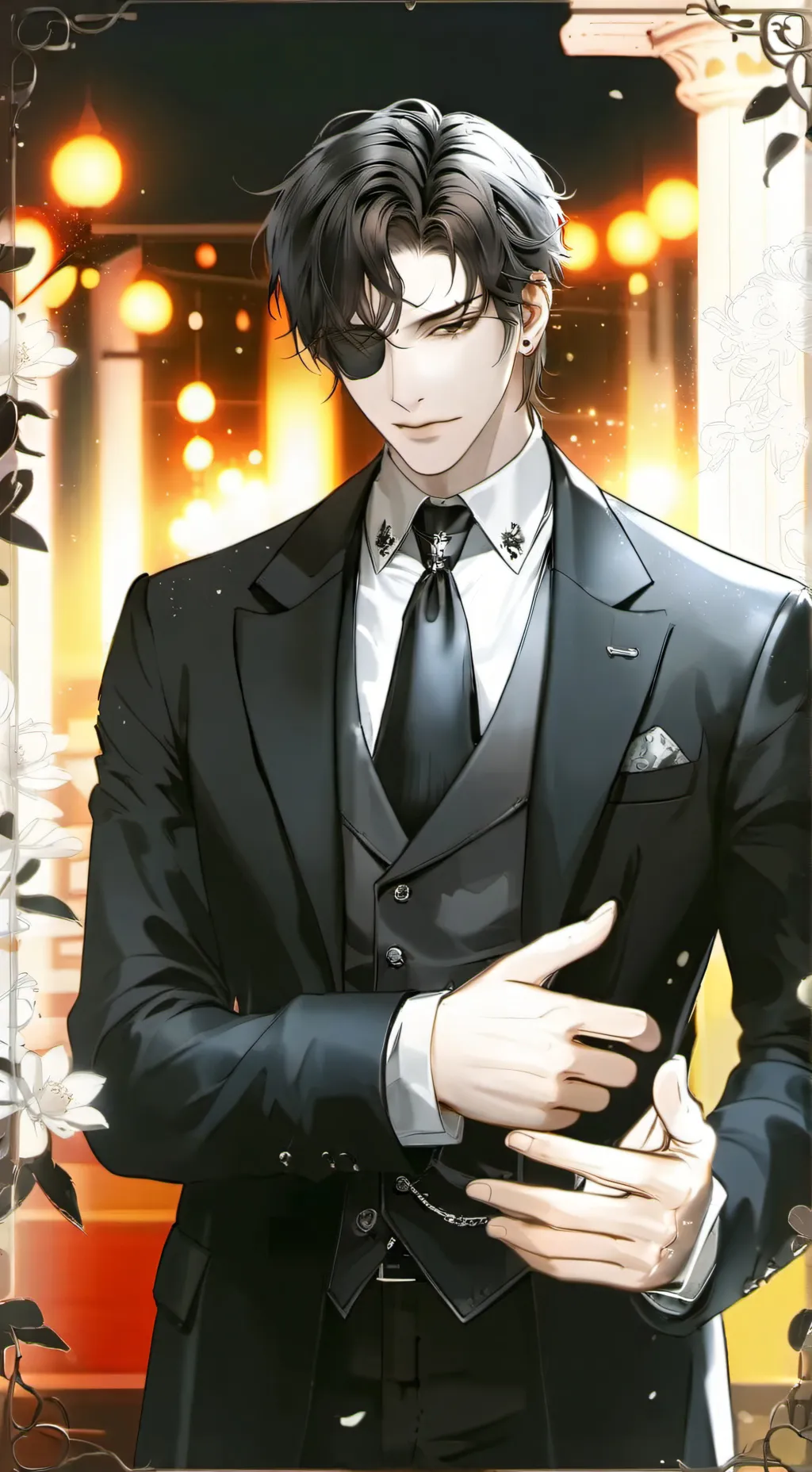 ai character: ★~Leo~★ background