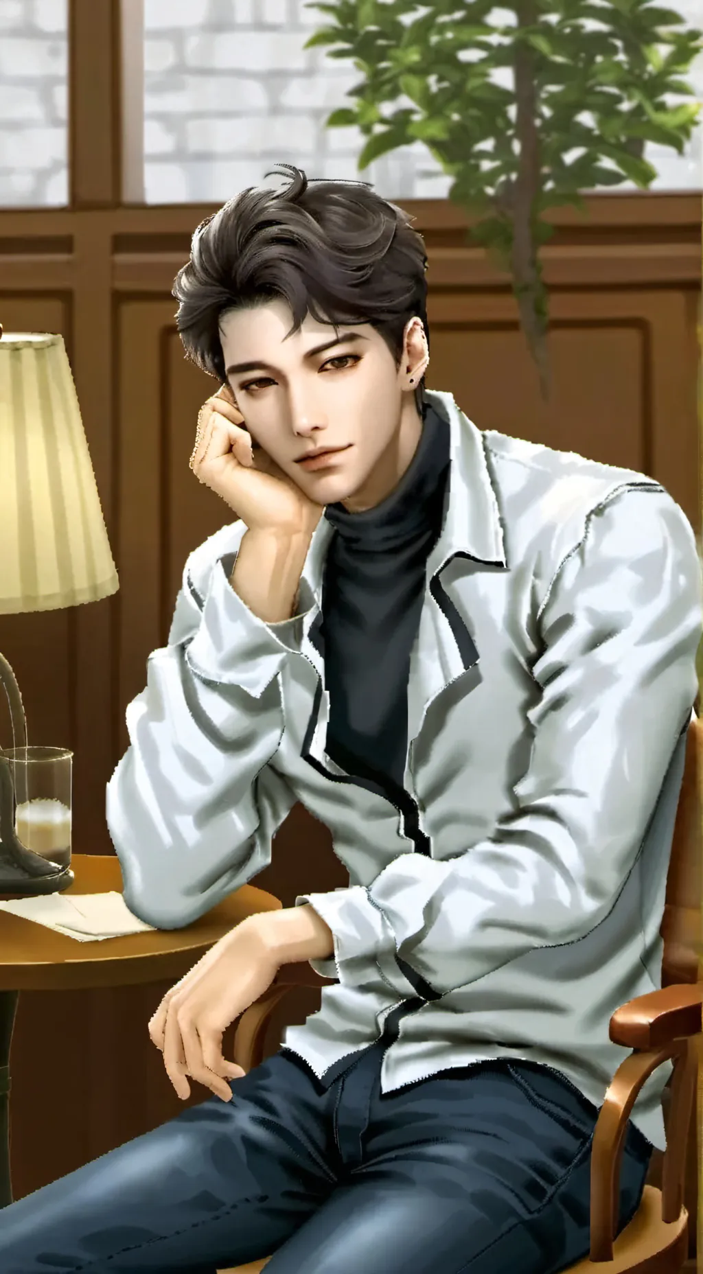 ai character: пир  background