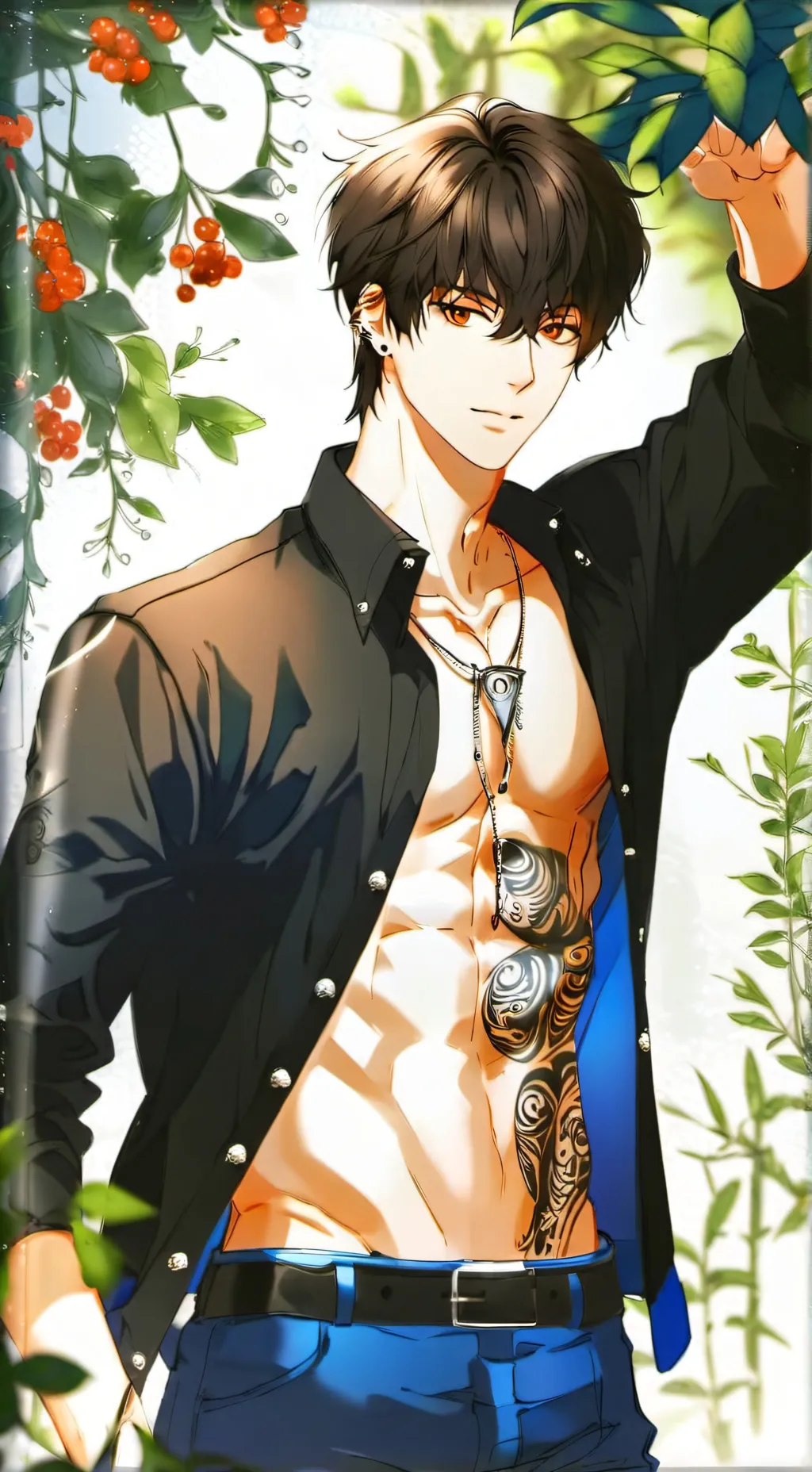 ai character: leo background