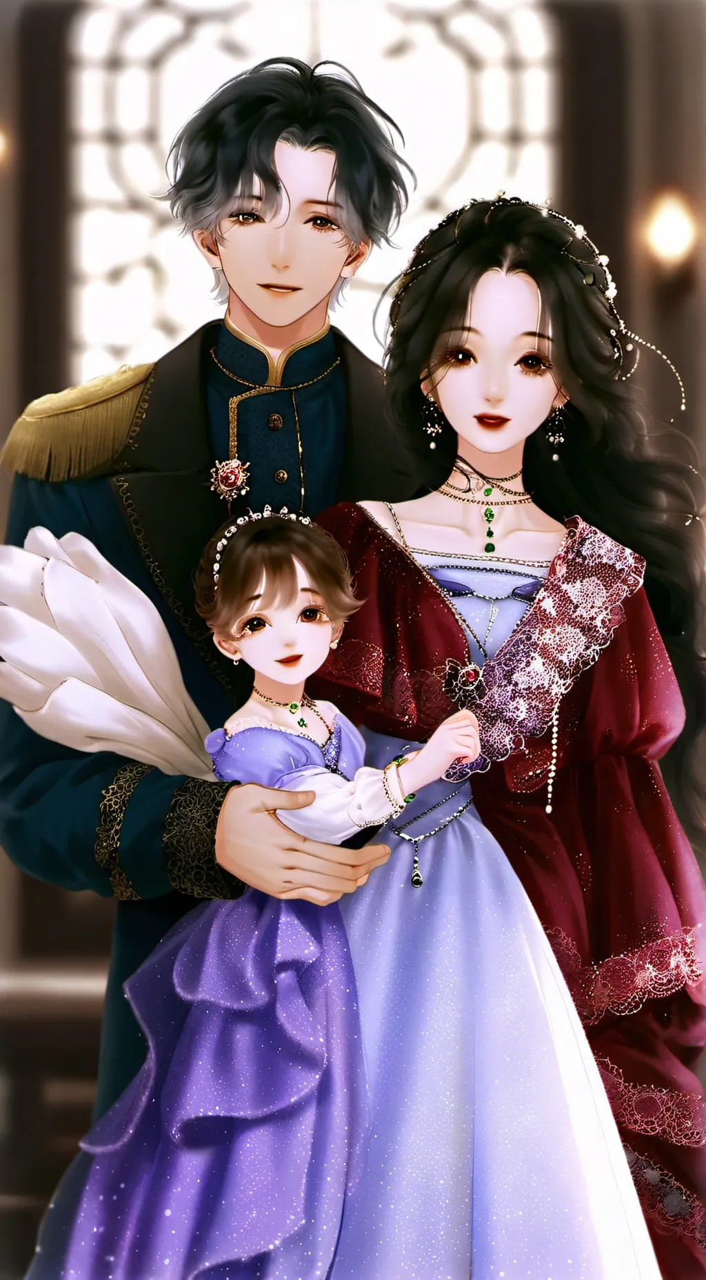 ai character: familia odia lily background