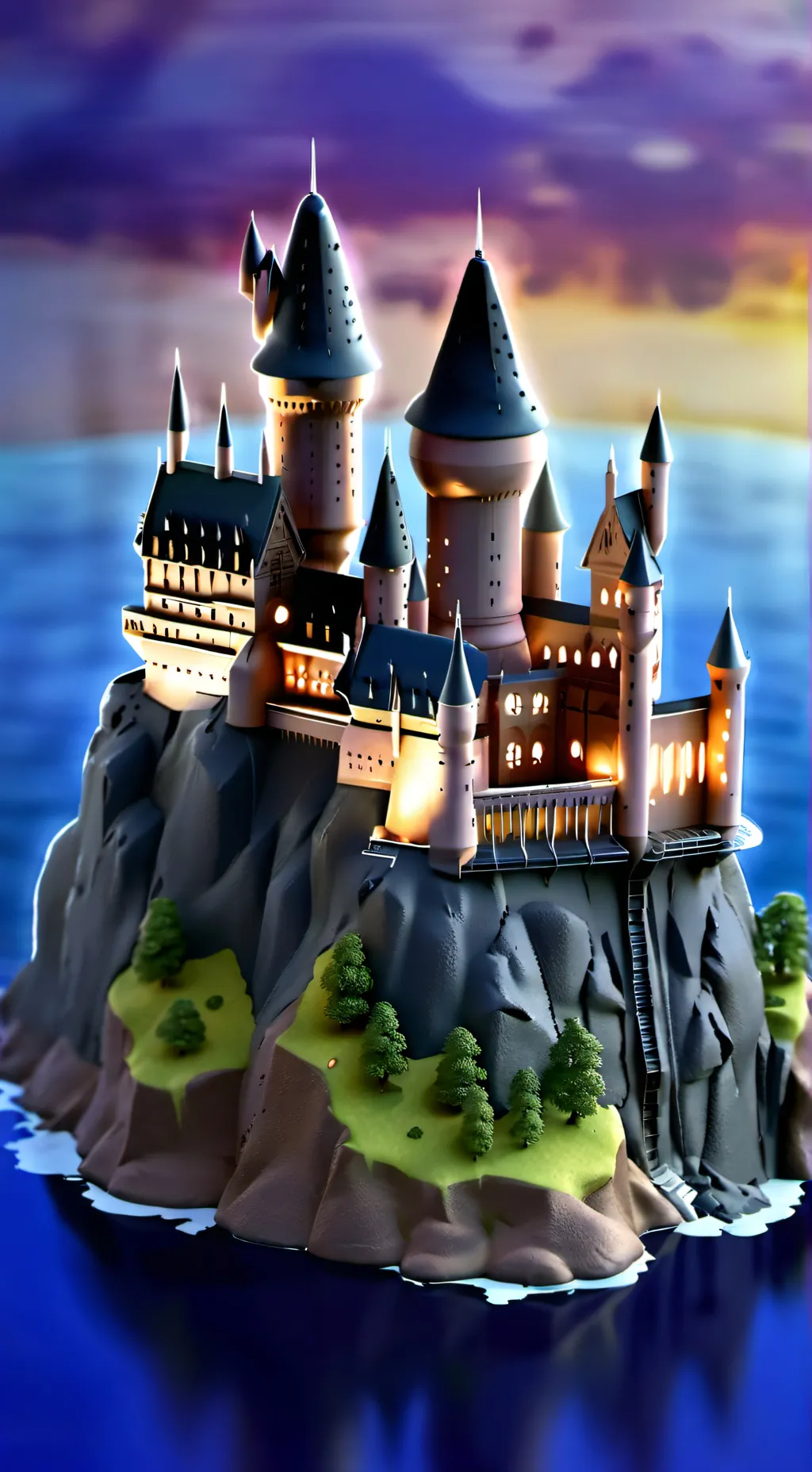 ai character: Hogwarts!🤩 background