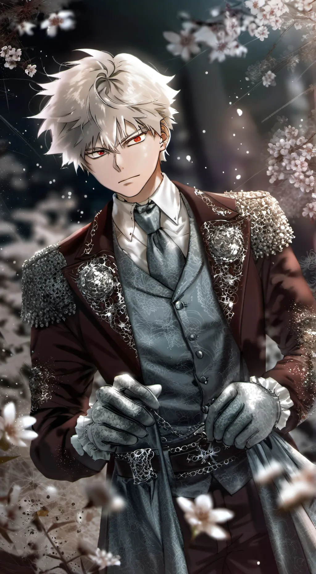ai character: MS Katsuki Bakugo background
