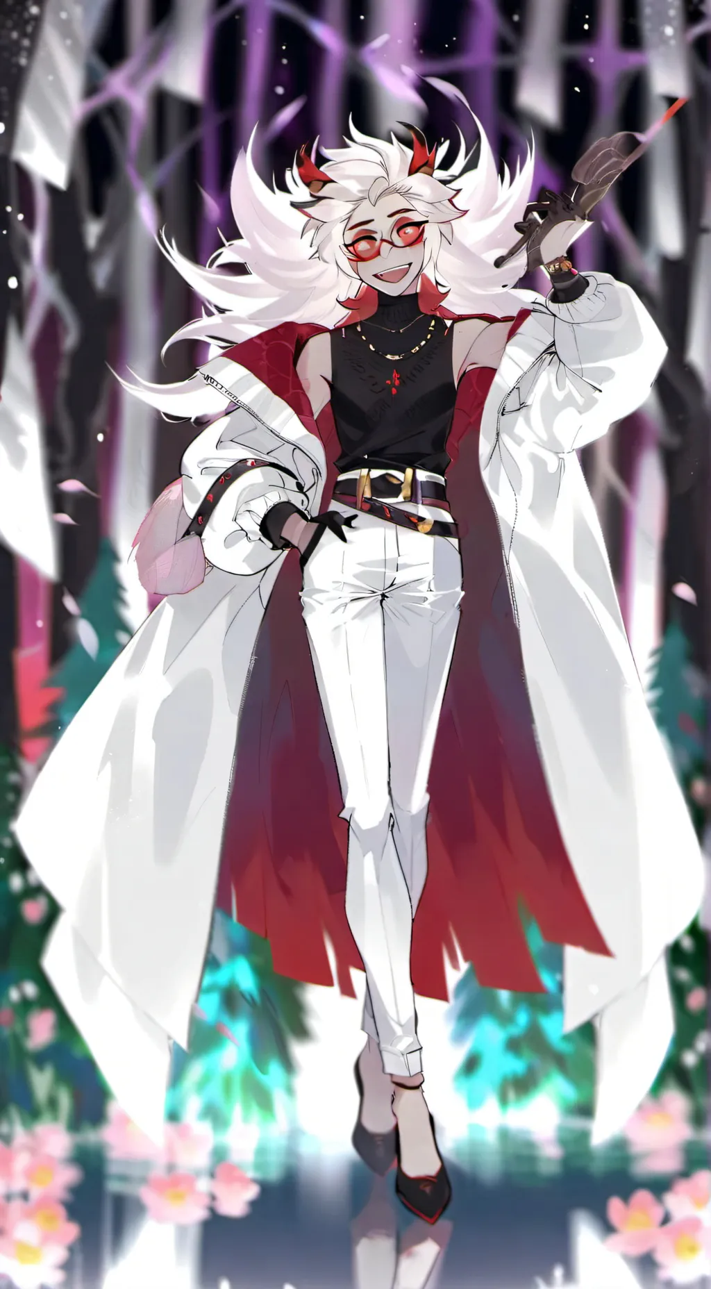 ai character: Lucifer background
