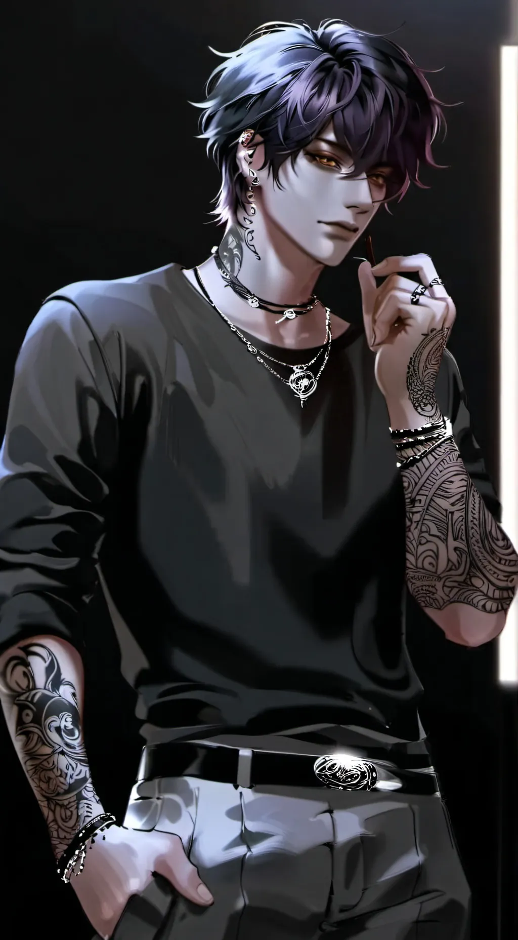ai character: benson background