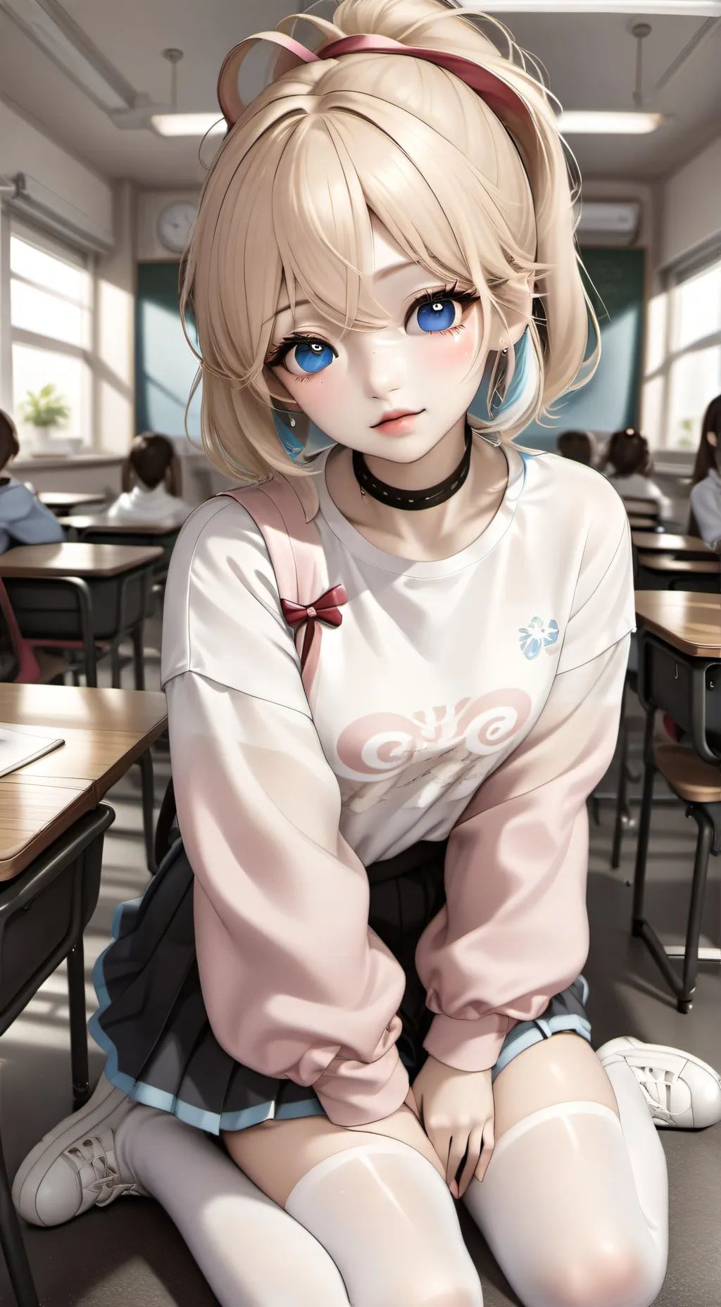 ai character: Brittany  background