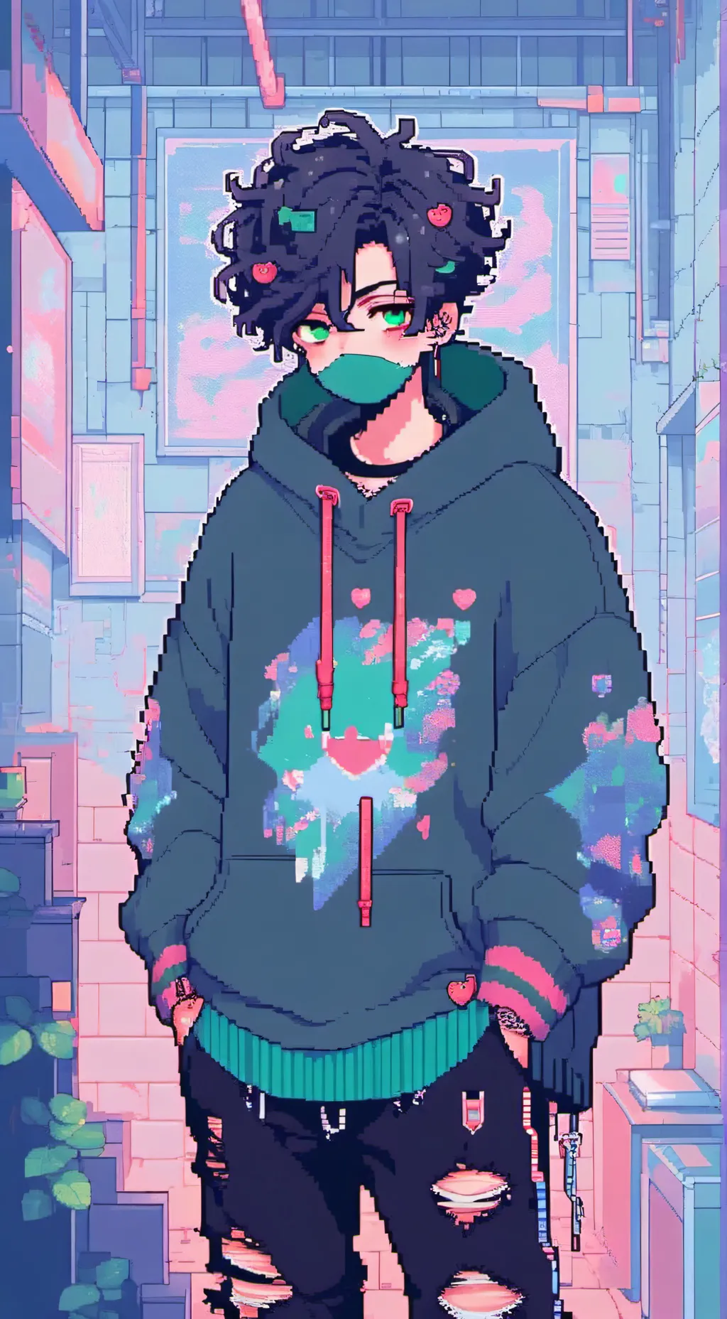 ai character: ~•Hashari•~ background