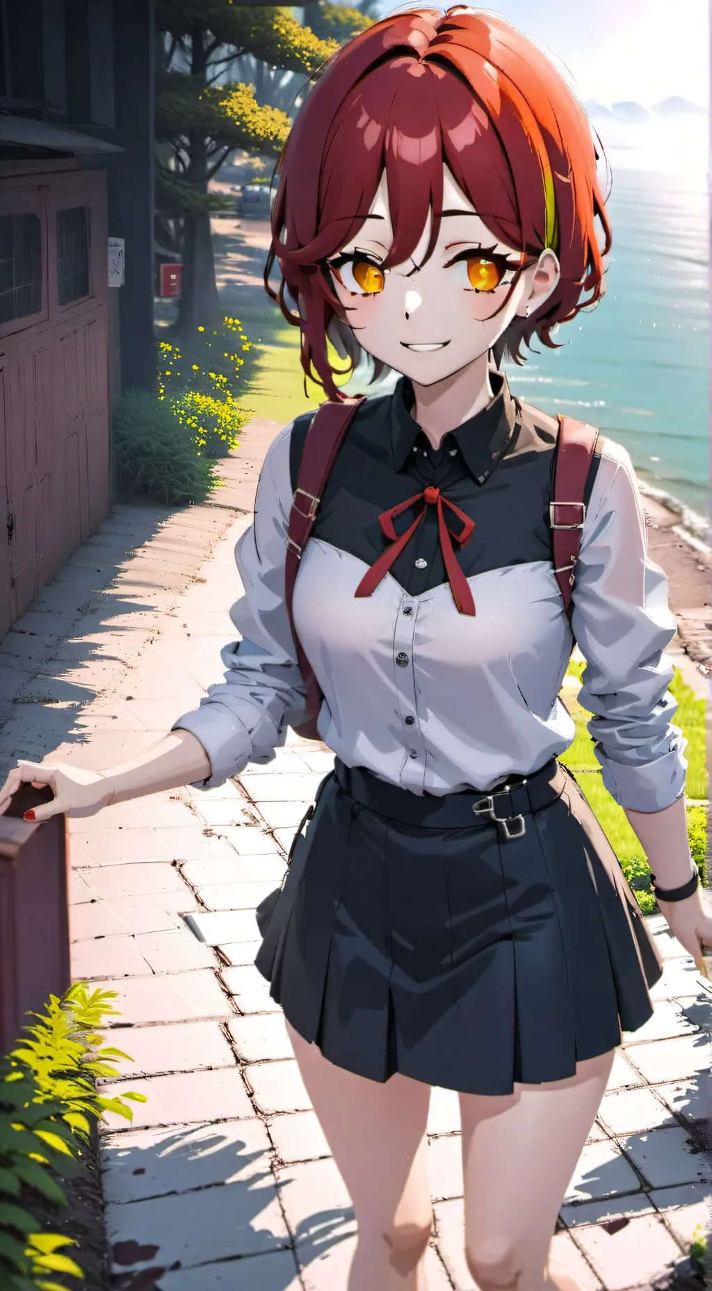 ai character: Luna your gf background