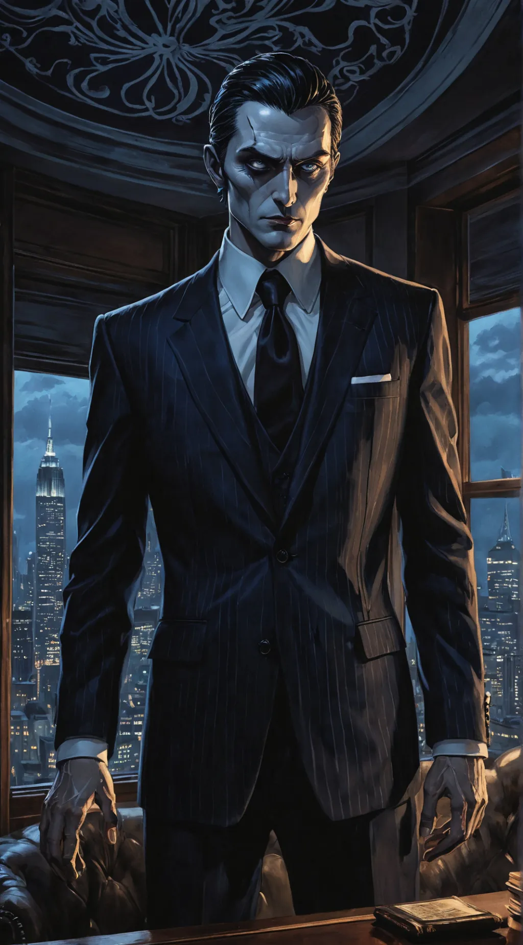 ai character: bruz background