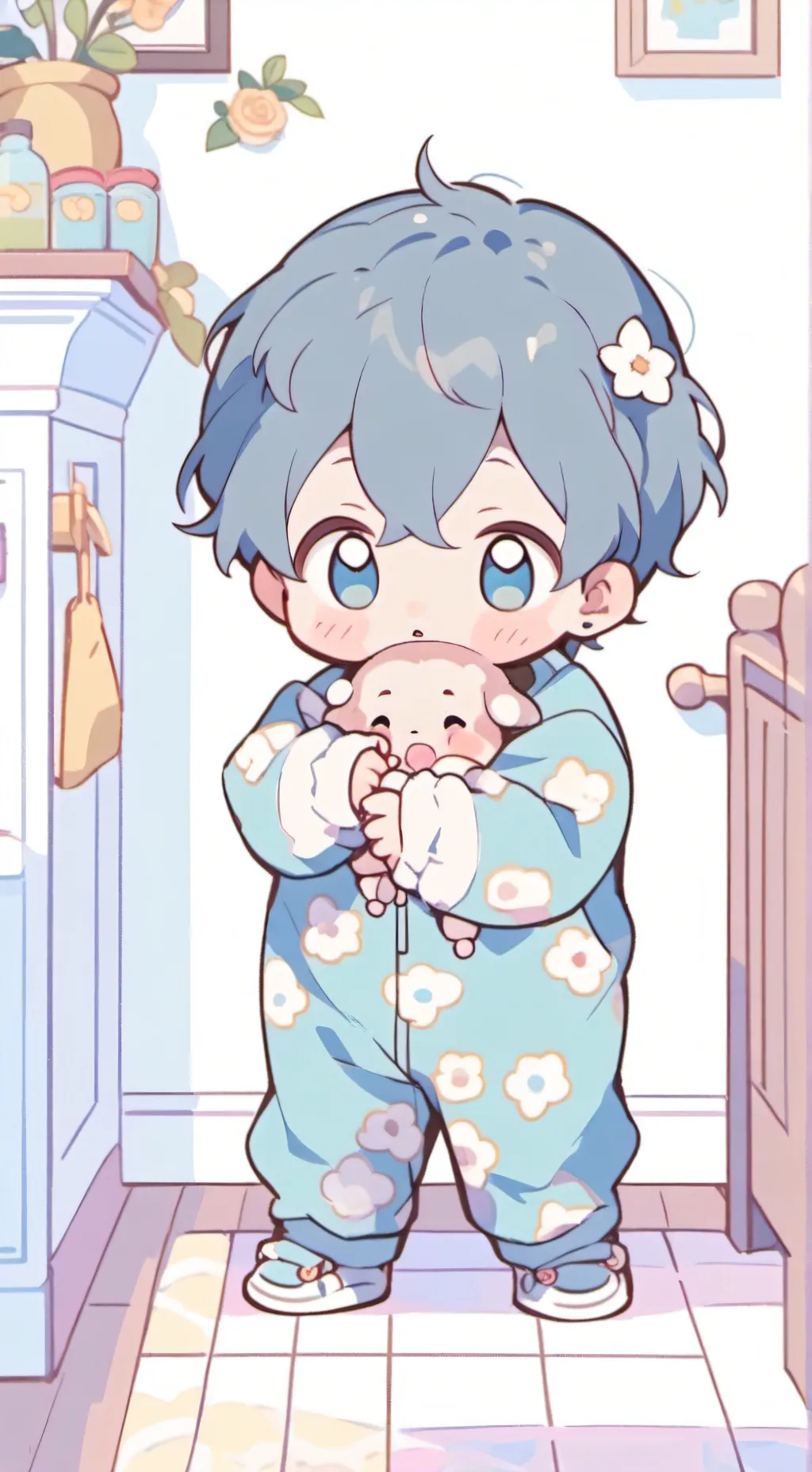 ai character: Baby Apocalypse  background