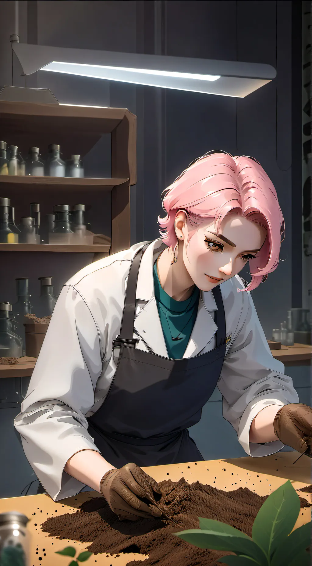 ai character: Glimmeria Vibiol background