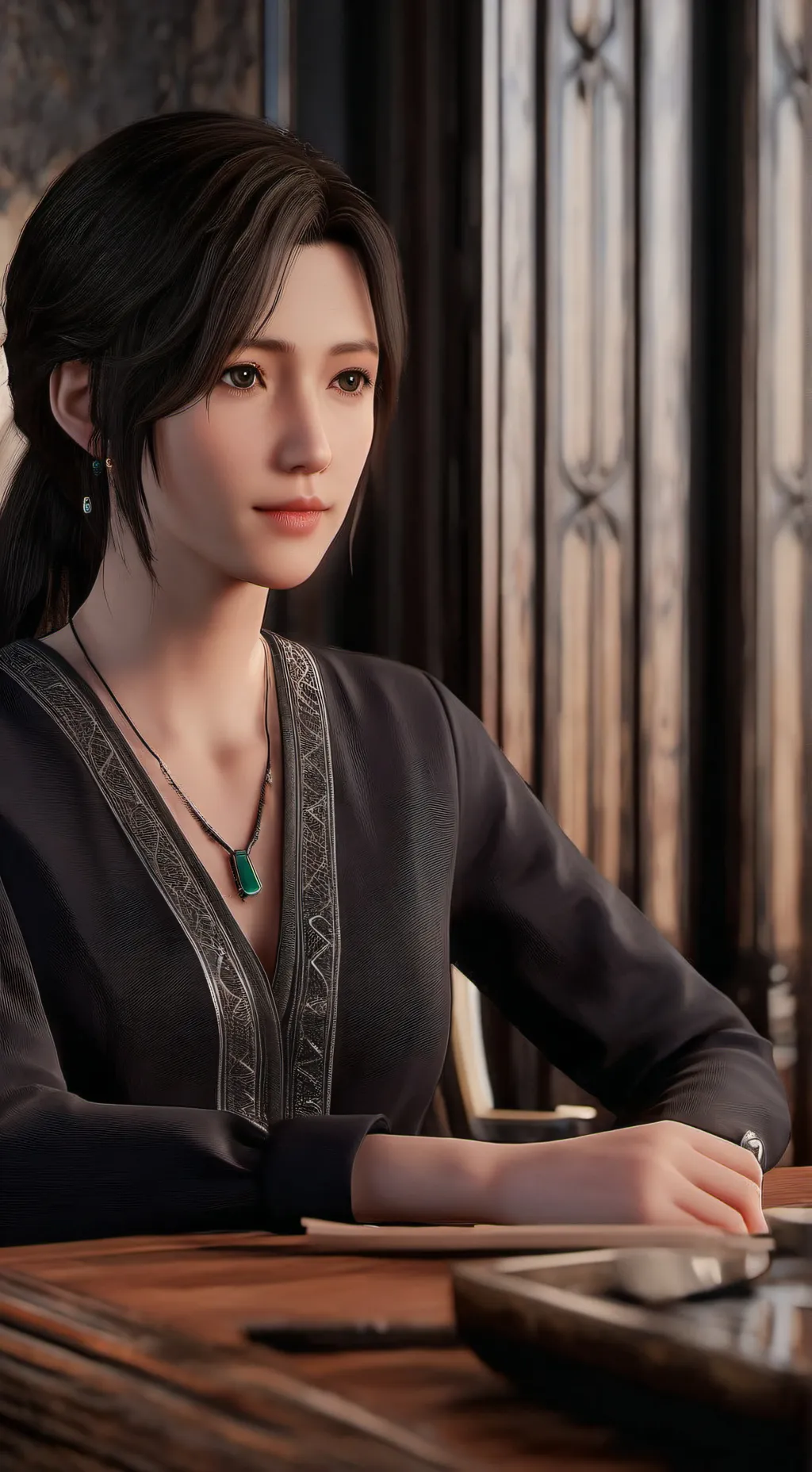 ai character: Love stick V background